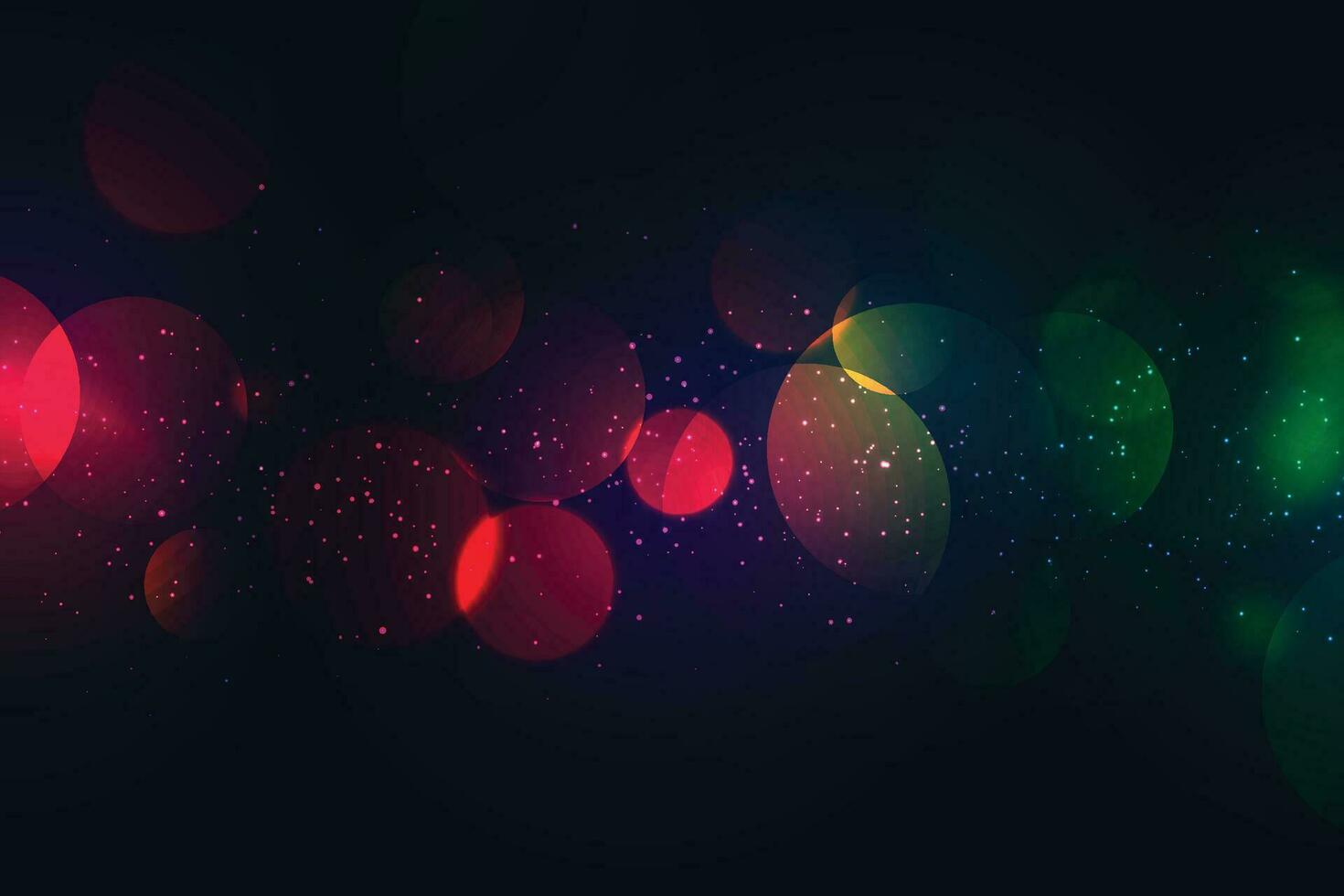 Abstract Bokeh Background. Colorful Design. Vector illustration.