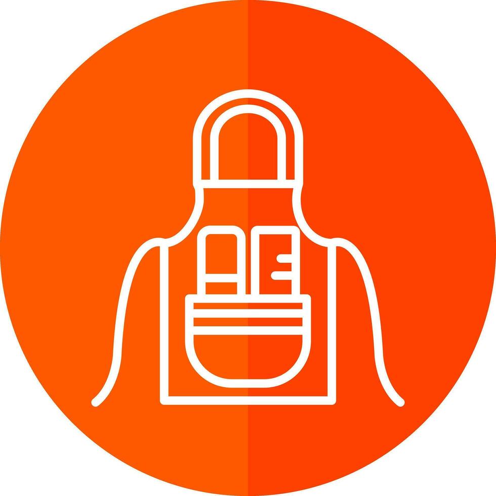 Apron Vector Icon Design