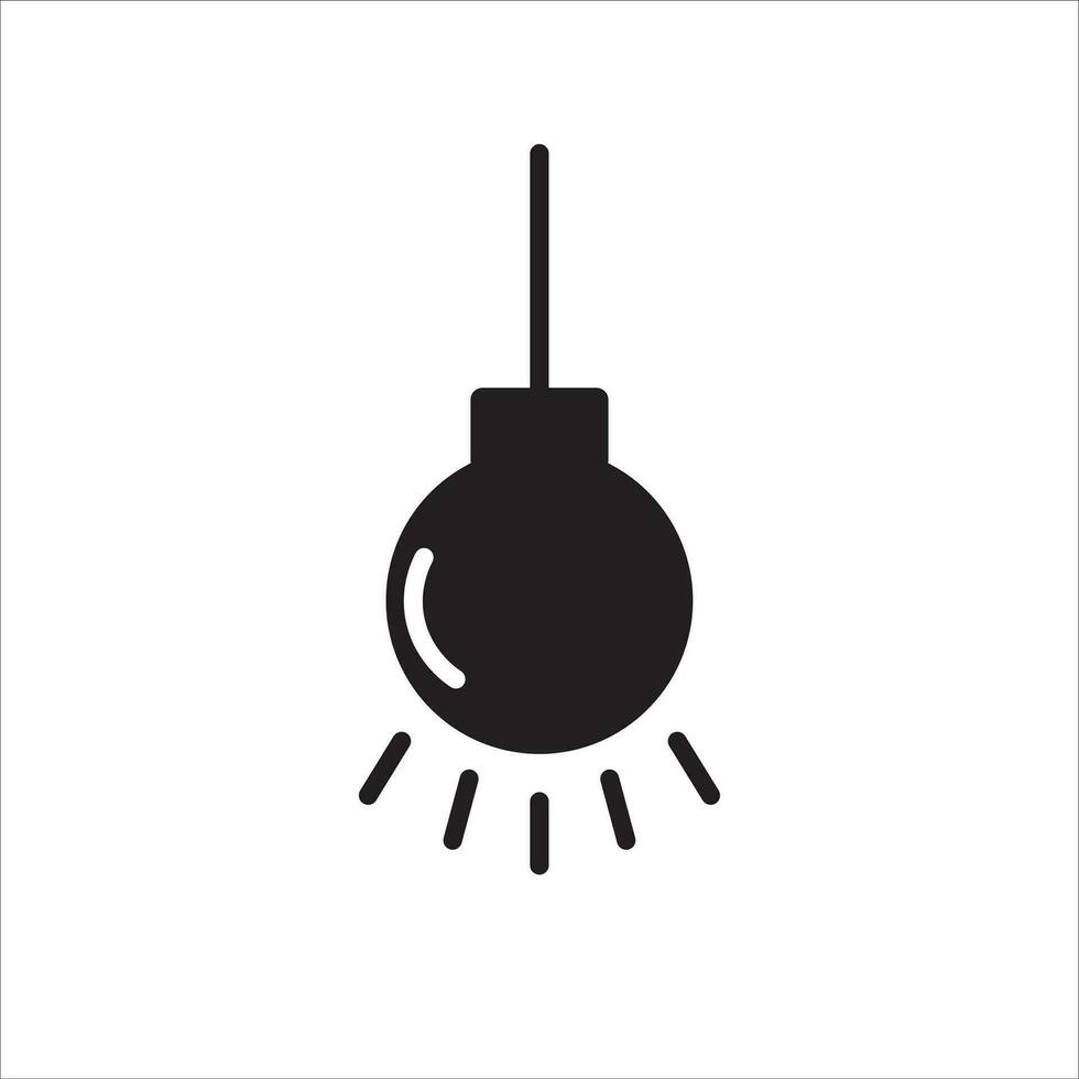 light bulb icon vector illustration symbol