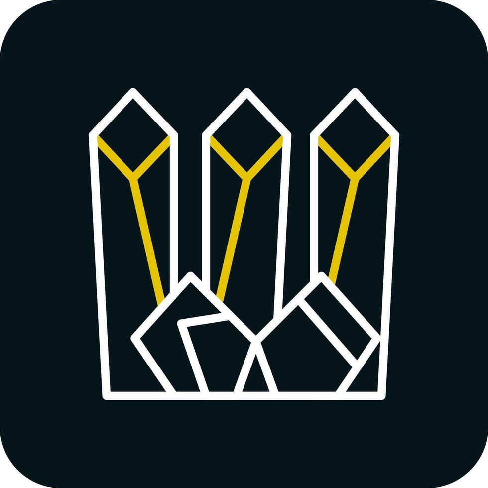 Ice wall Vector Icon Design