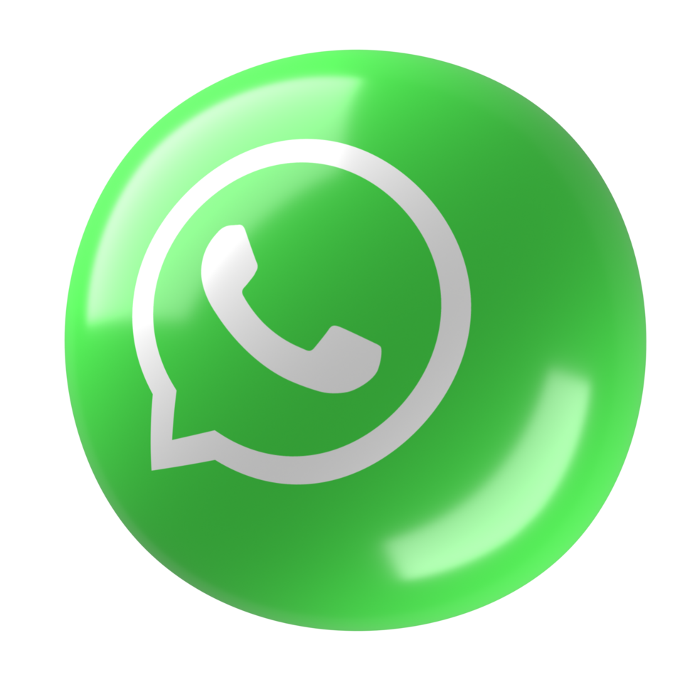 whatsapp 3d logo png