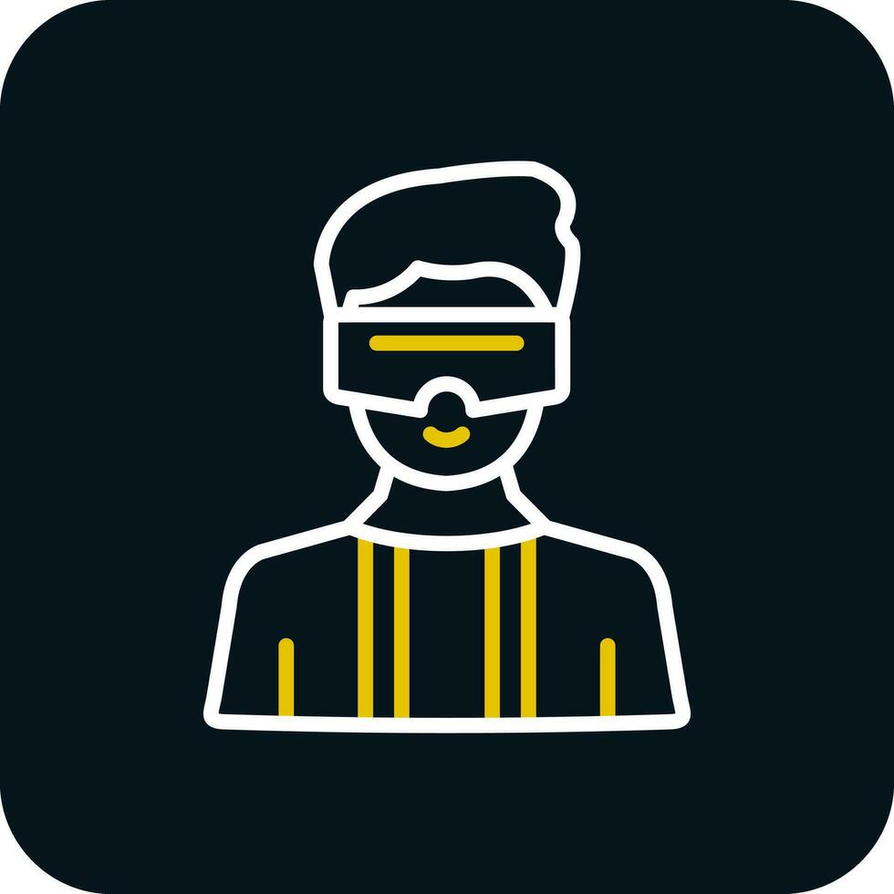 Virtual Reality Vector Icon Design