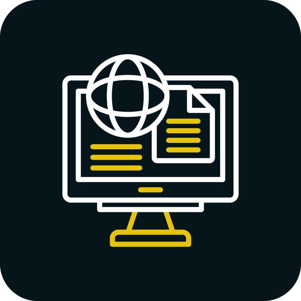 Portal Vector Icon Design