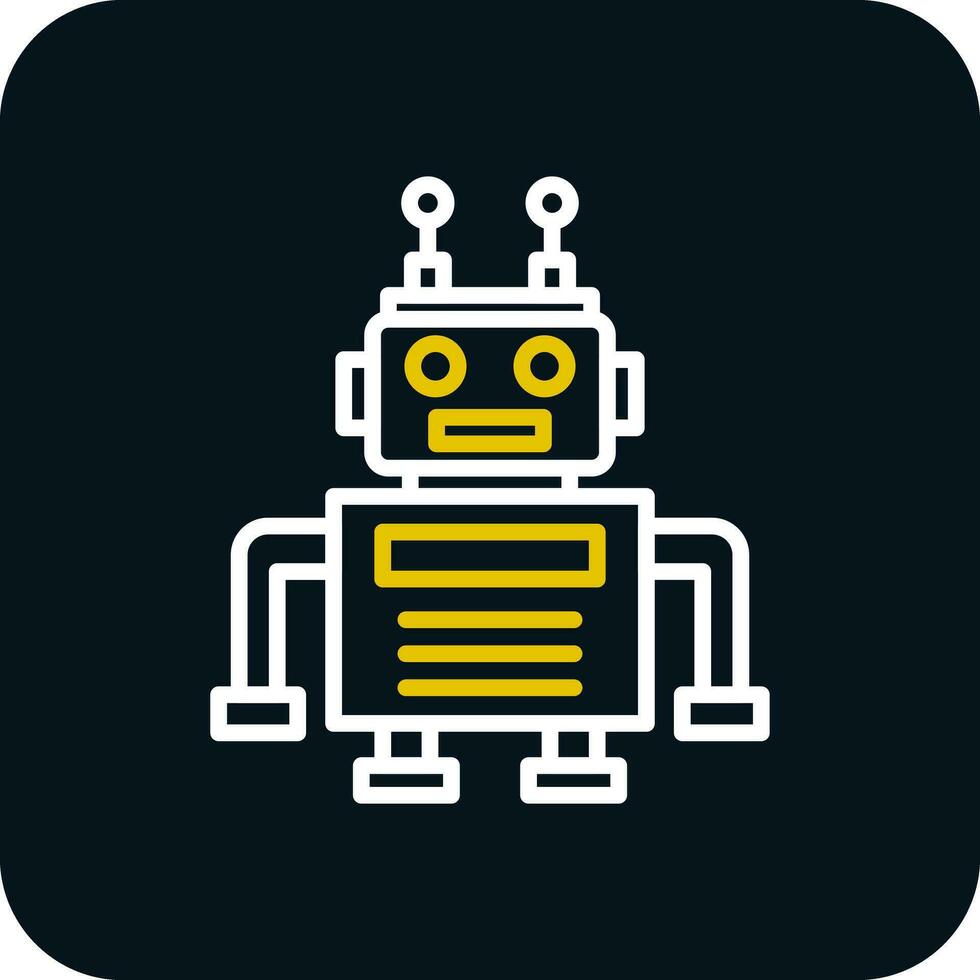 Robot Vector Icon Design