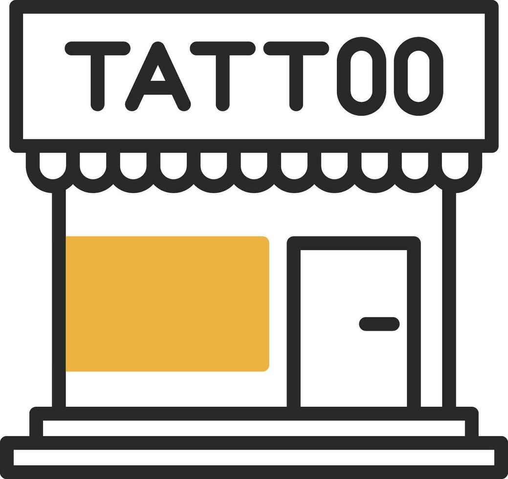 Tatoo Studio Vector Icon Design