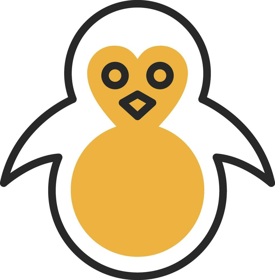 Penguin Vector Icon Design