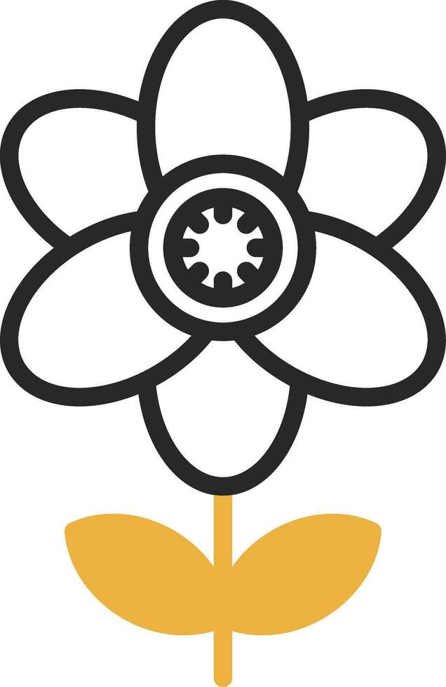 Arctic poppy Vector Icon Design