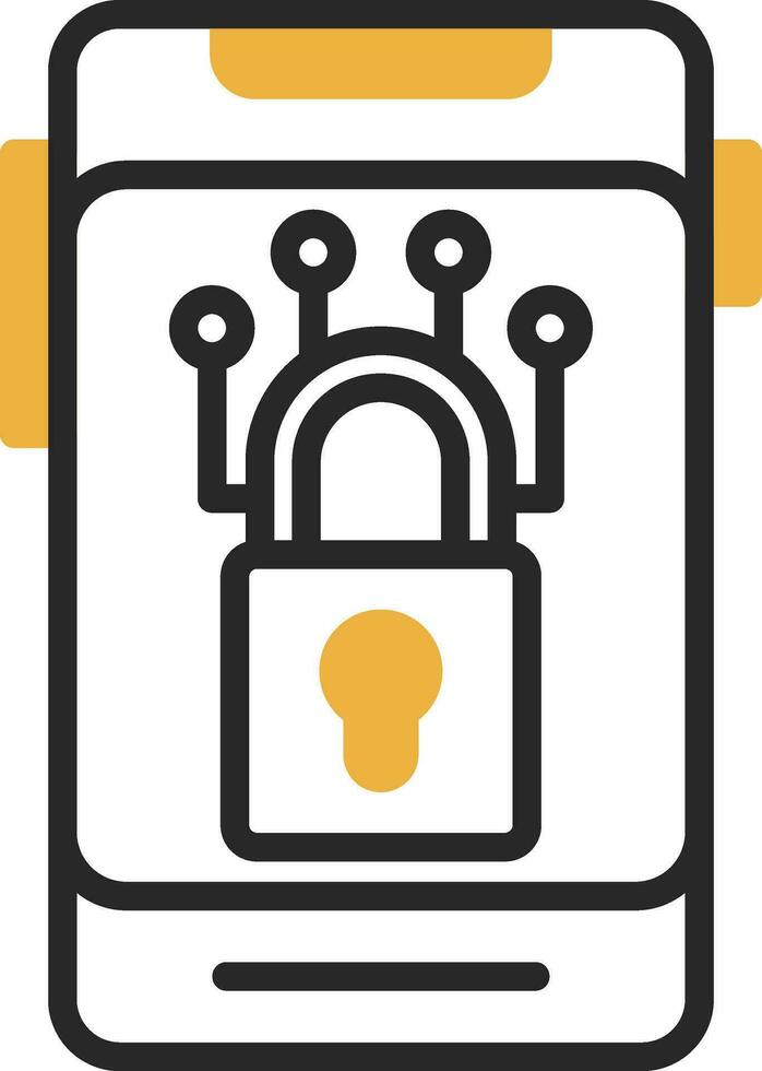 Cyber Security Vector Icon Design