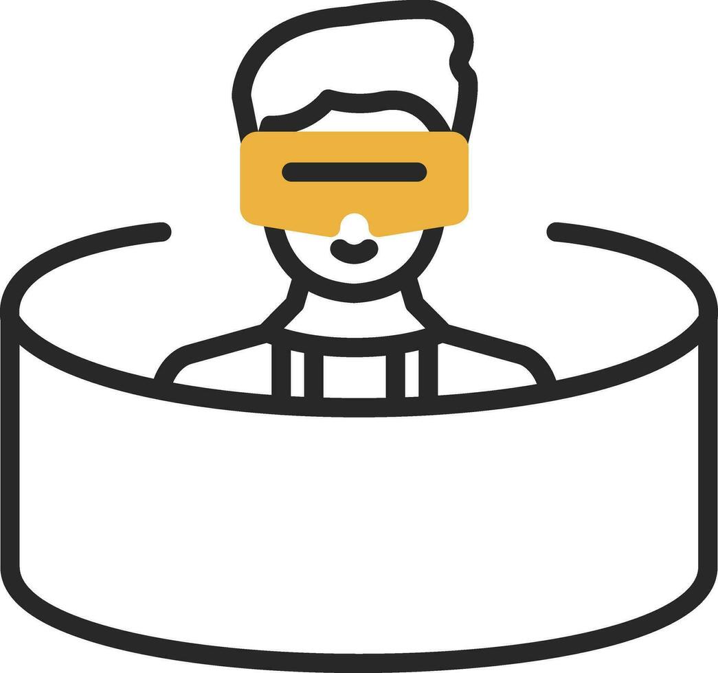 Virtual Reality Vector Icon Design