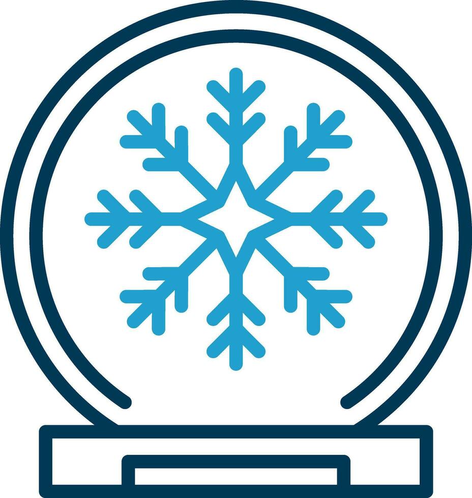 Snow globe Vector Icon Design