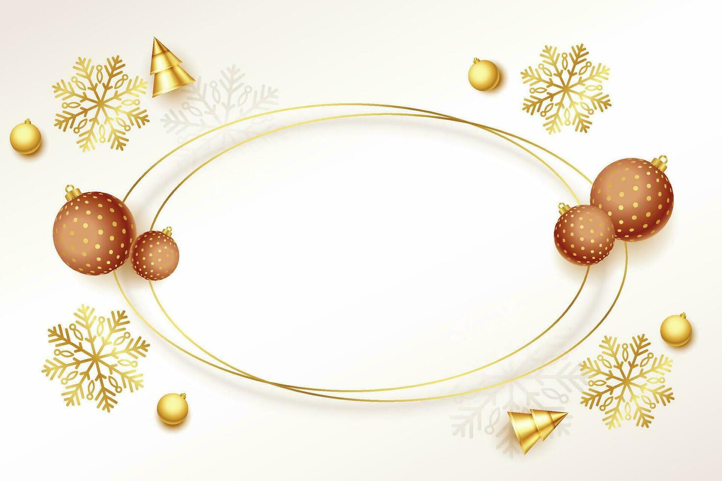 Festive Christmas banner. Advertising horizontal banner. Christmas balls motion blur effect. New Year template for web site, store promotion, social media. vector