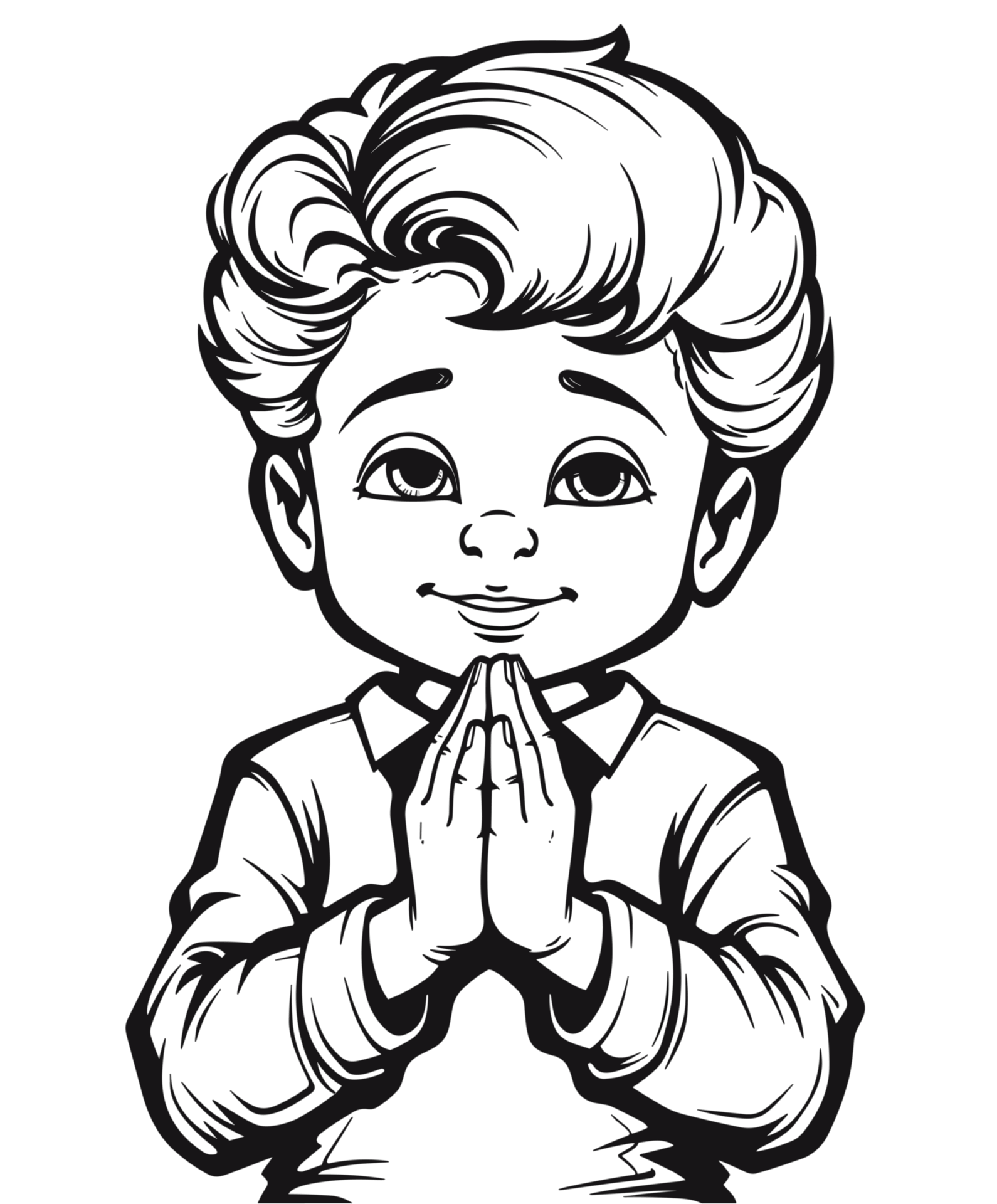 Praying for good ai generative 27224941 png