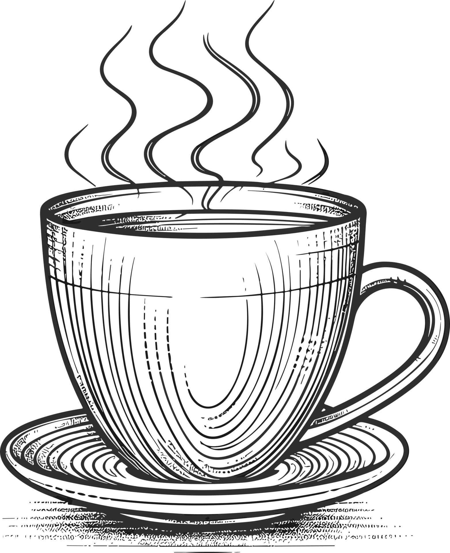 Coffee cup on white background,Ai Generative 27434276 PNG