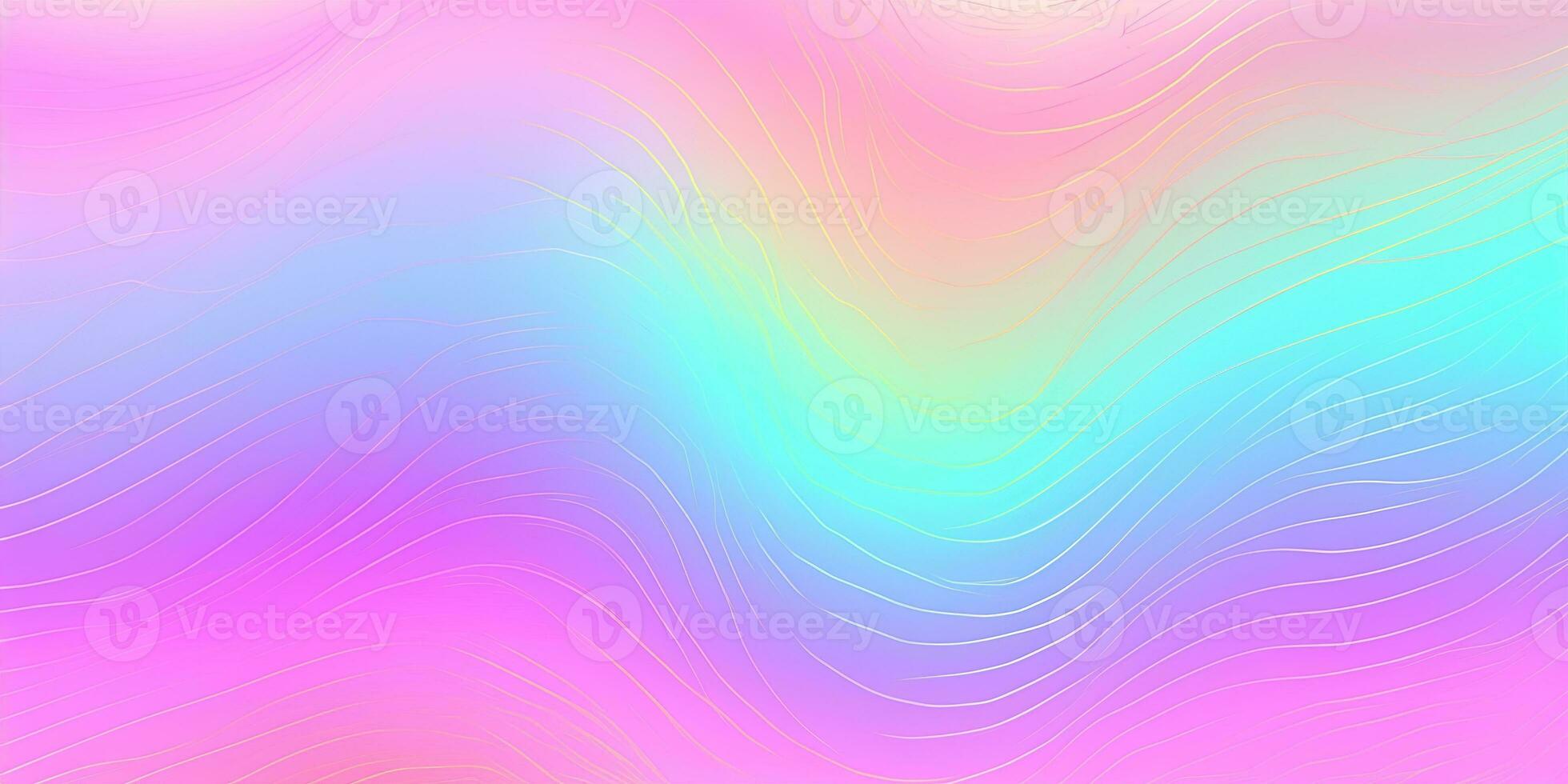 Abstract wave neon light wallpaper illustration design background Created with generative Ai technology photo