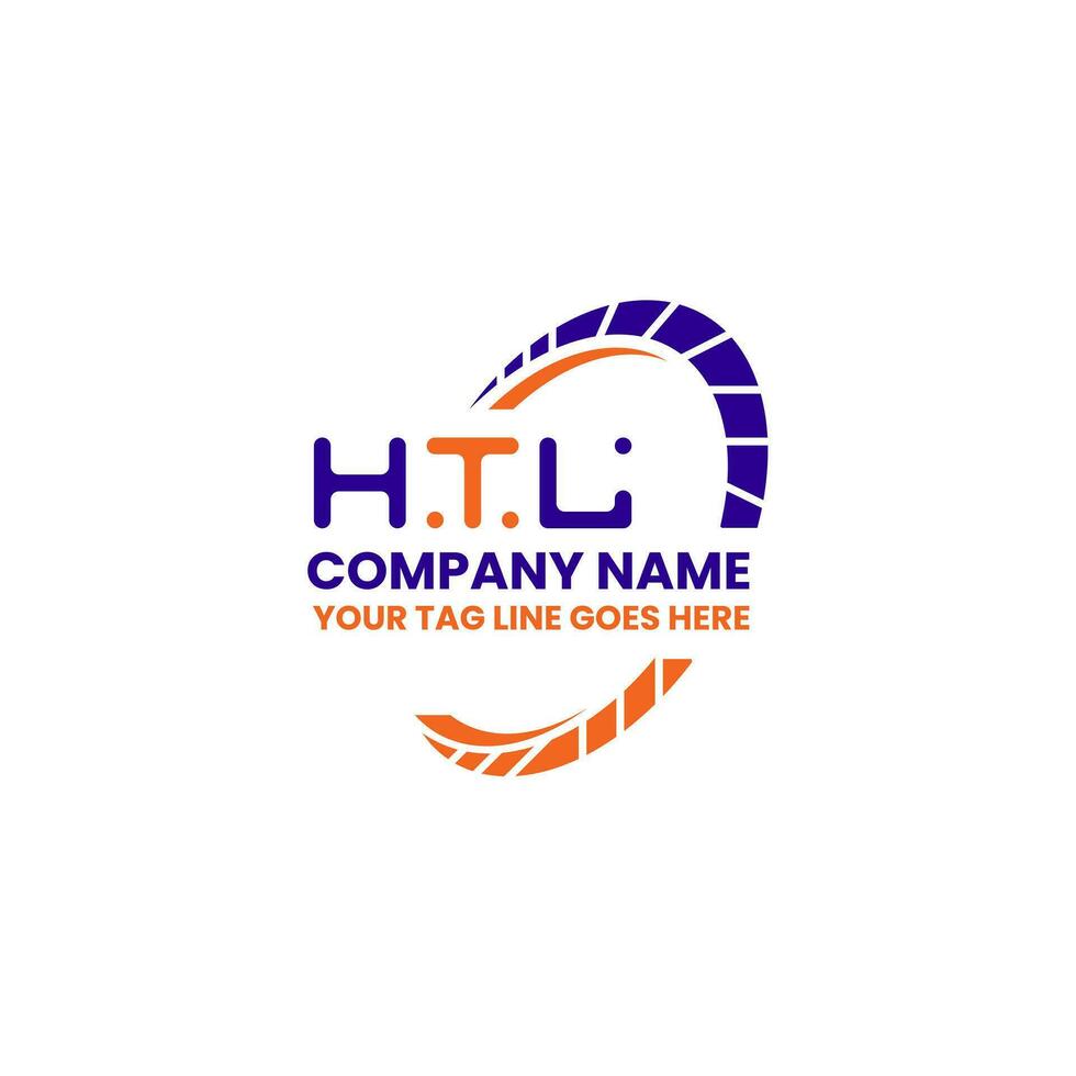 HTL letter logo creative design with vector graphic, HTL simple and modern logo. HTL luxurious alphabet design