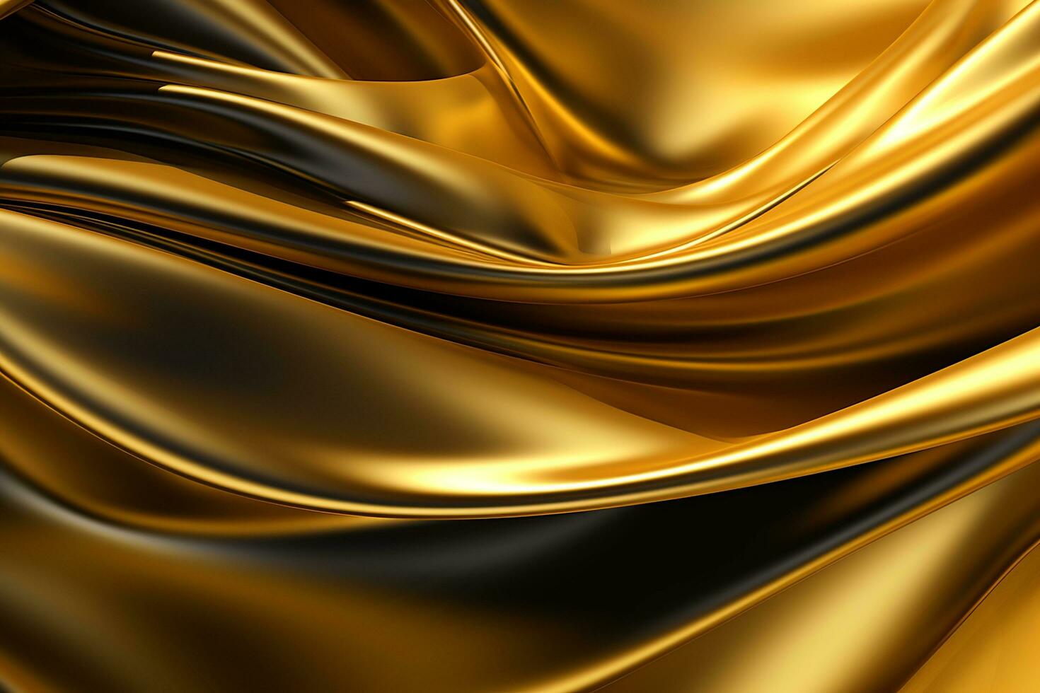 Abstract wave Golden light wallpaper illustration design background photo