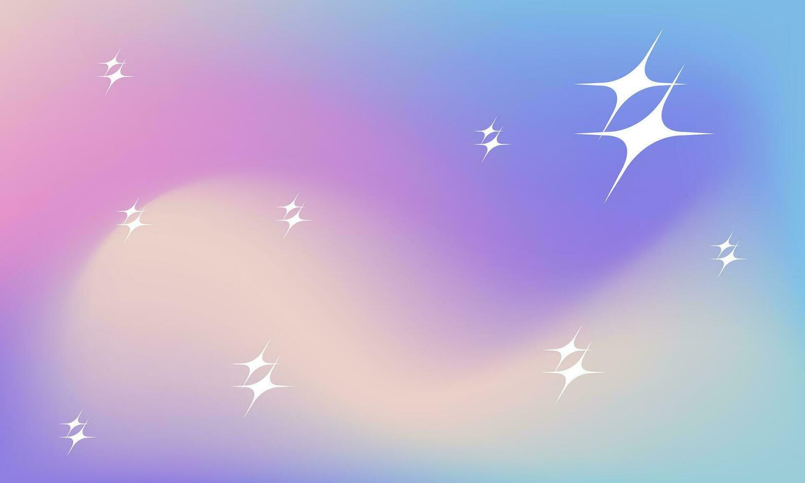 Abstract holographic unicorn background. Iridescent dreamy gradient color. Vector illustration