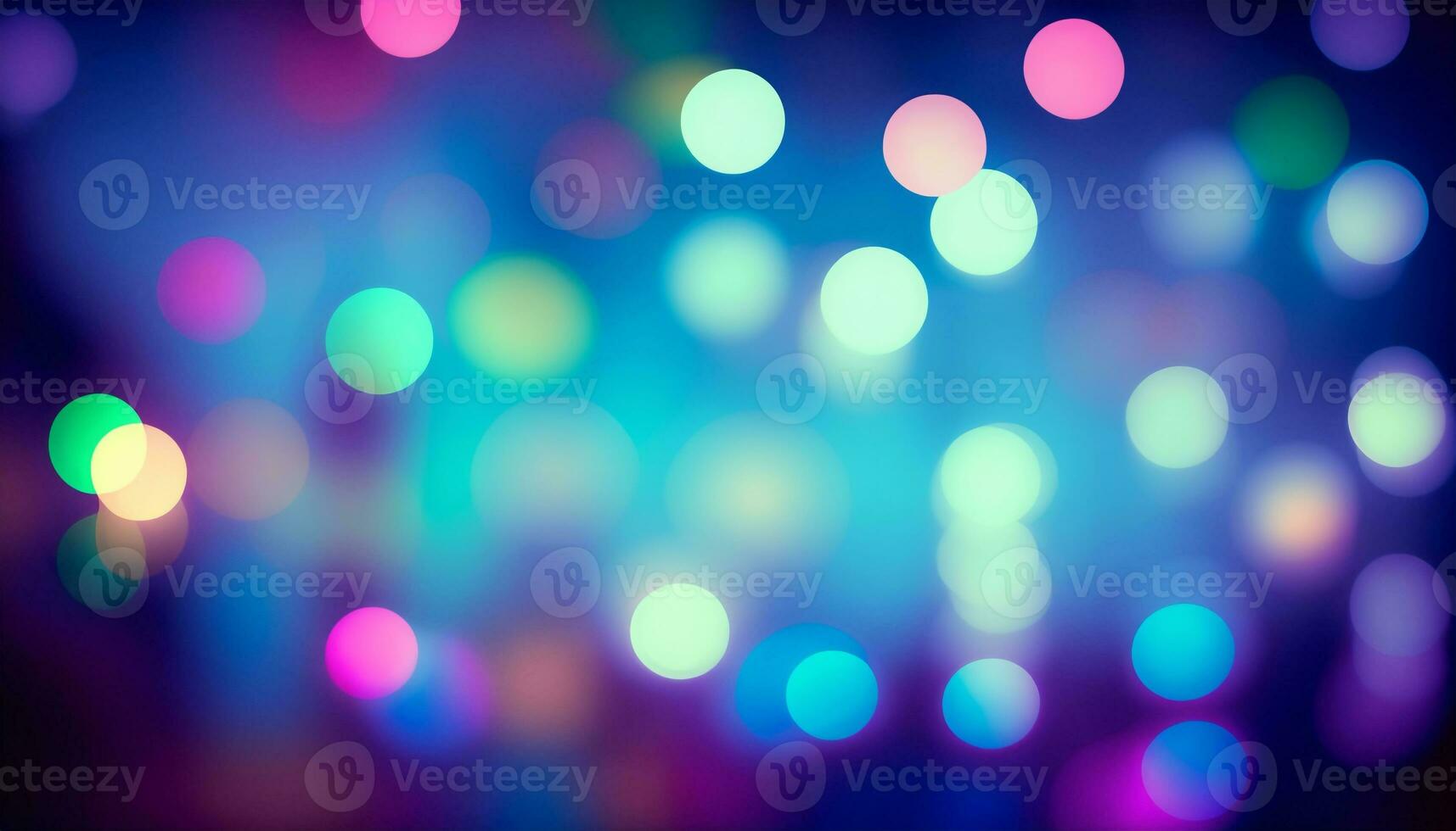 Abstract circular boken nigth background. Lens blured boke effect. photo