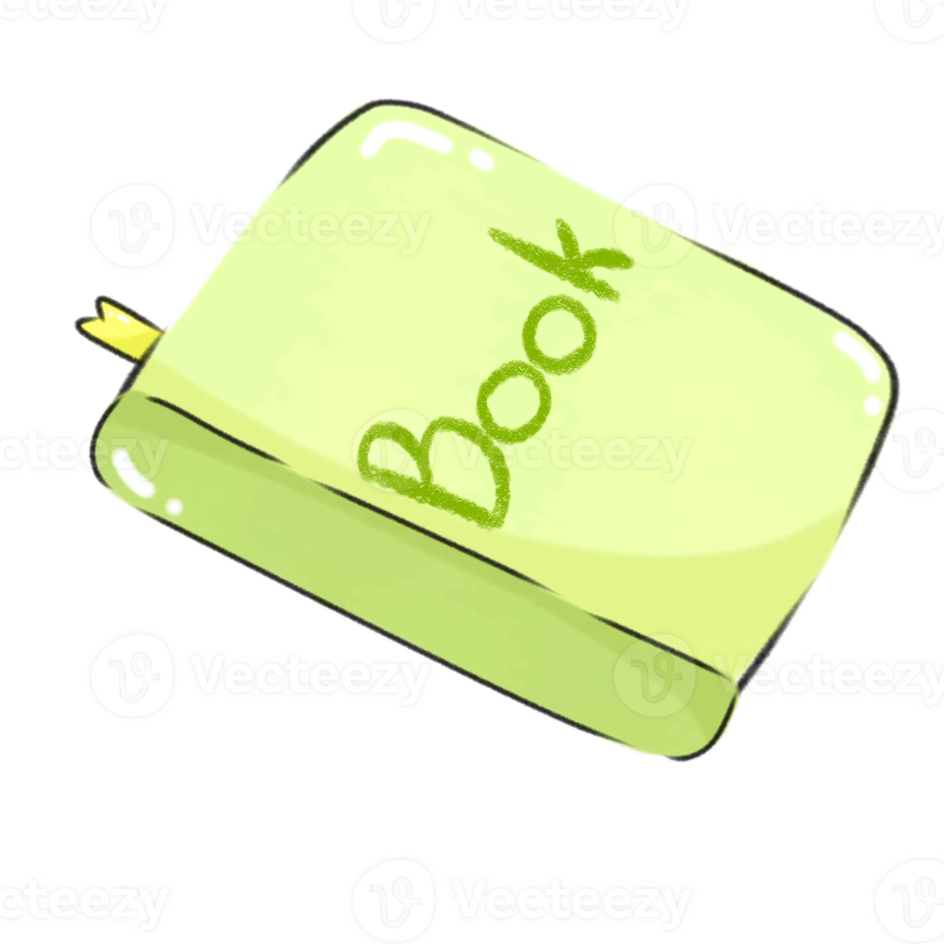 Green book illustration 27226122 PNG