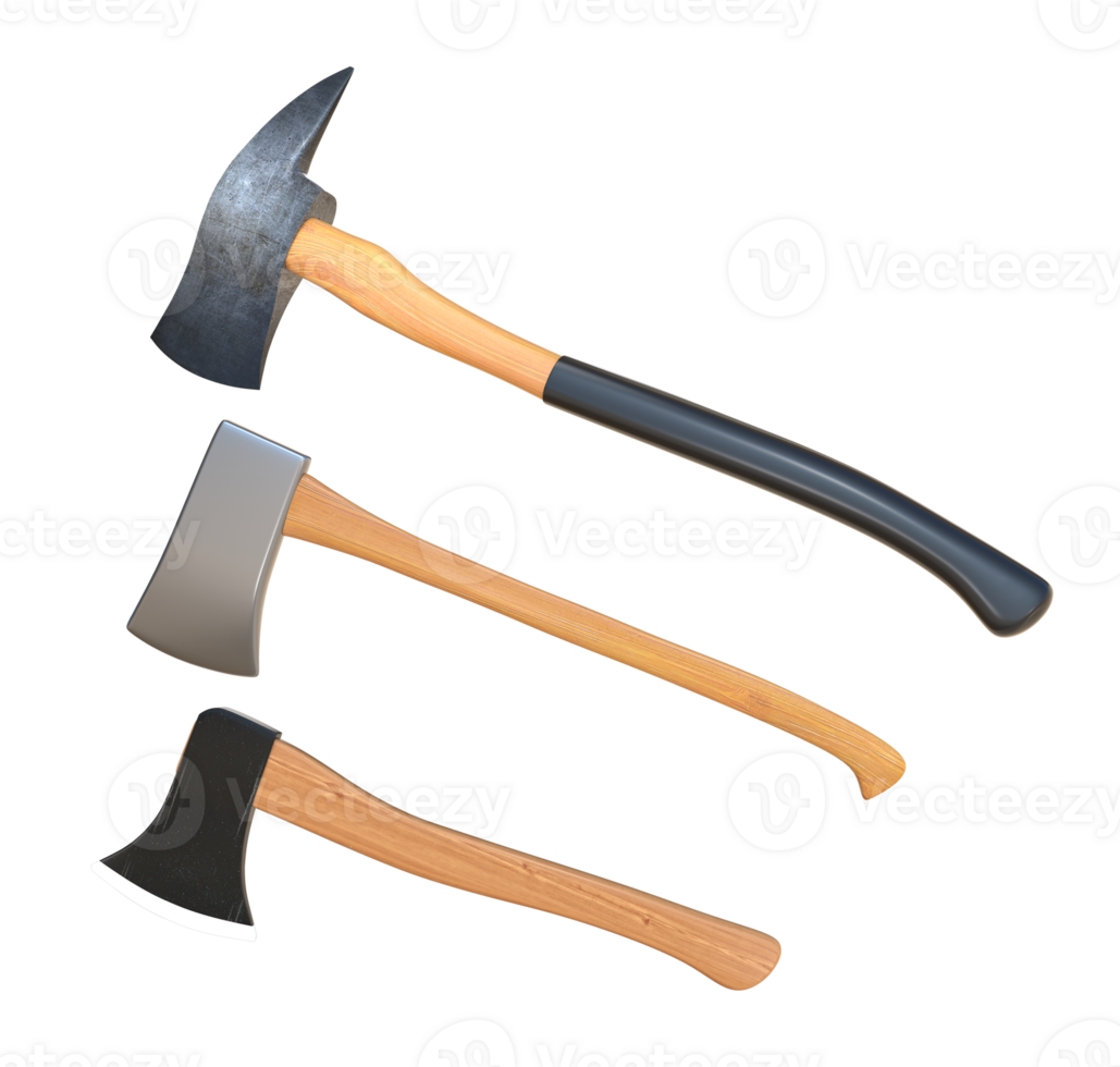 Different types of axes top