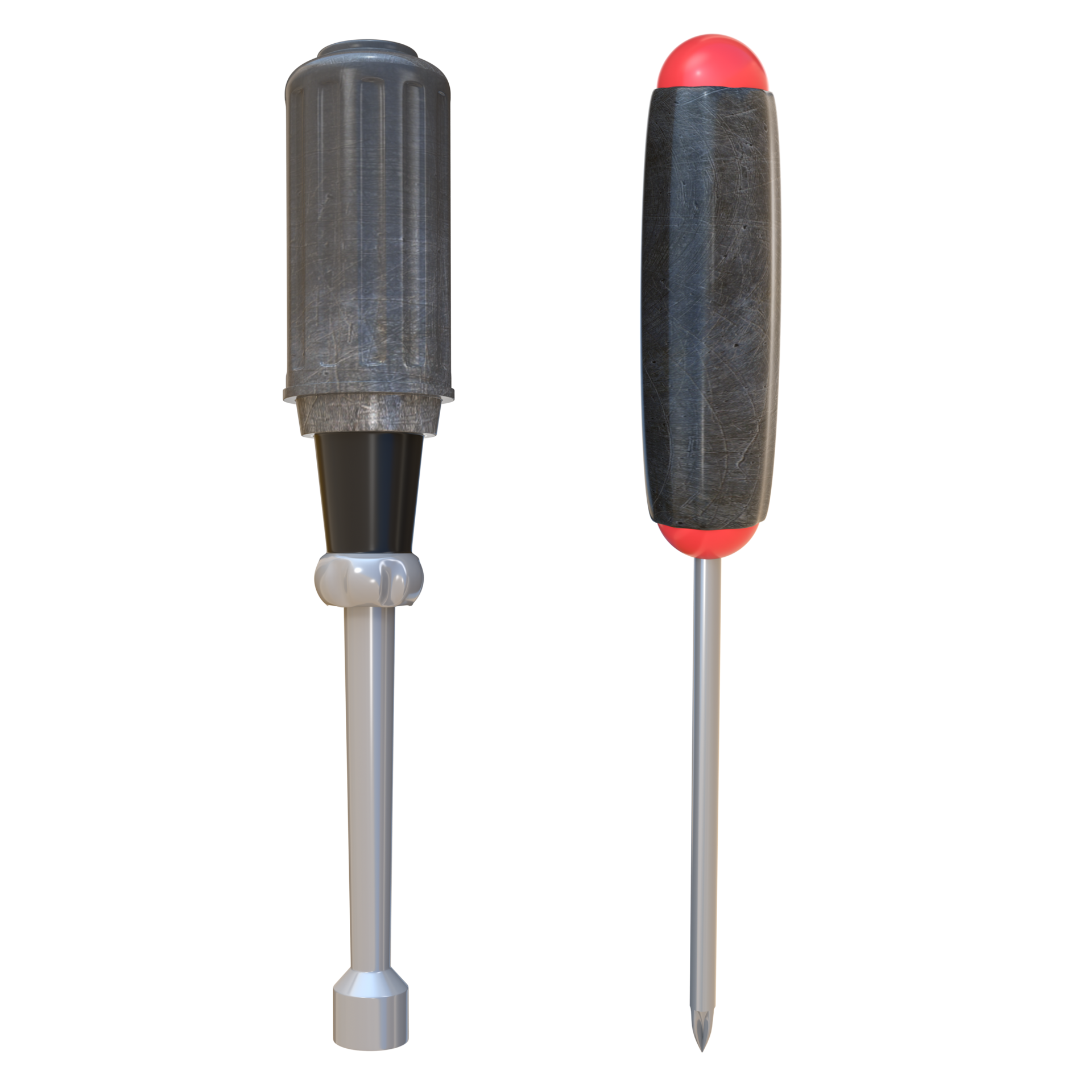3D Rendering Nut Driver And Screwdriver 27226189 PNG