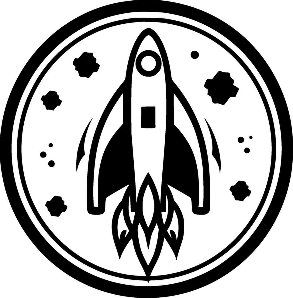 Rocket - High Quality Vector Logo - Vector illustration ideal for T-shirt graphic