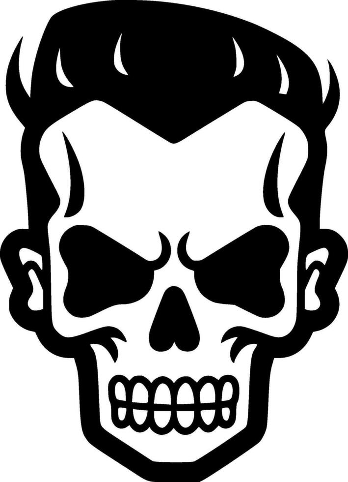 Skull - High Quality Vector Logo - Vector illustration ideal for T-shirt graphic