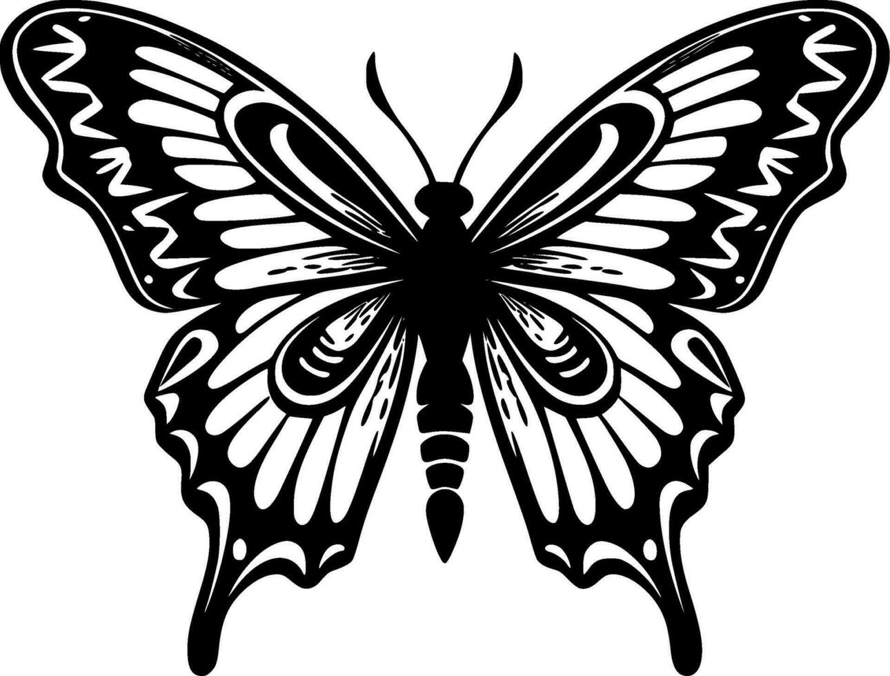 Butterfly - High Quality Vector Logo - Vector illustration ideal for T-shirt graphic