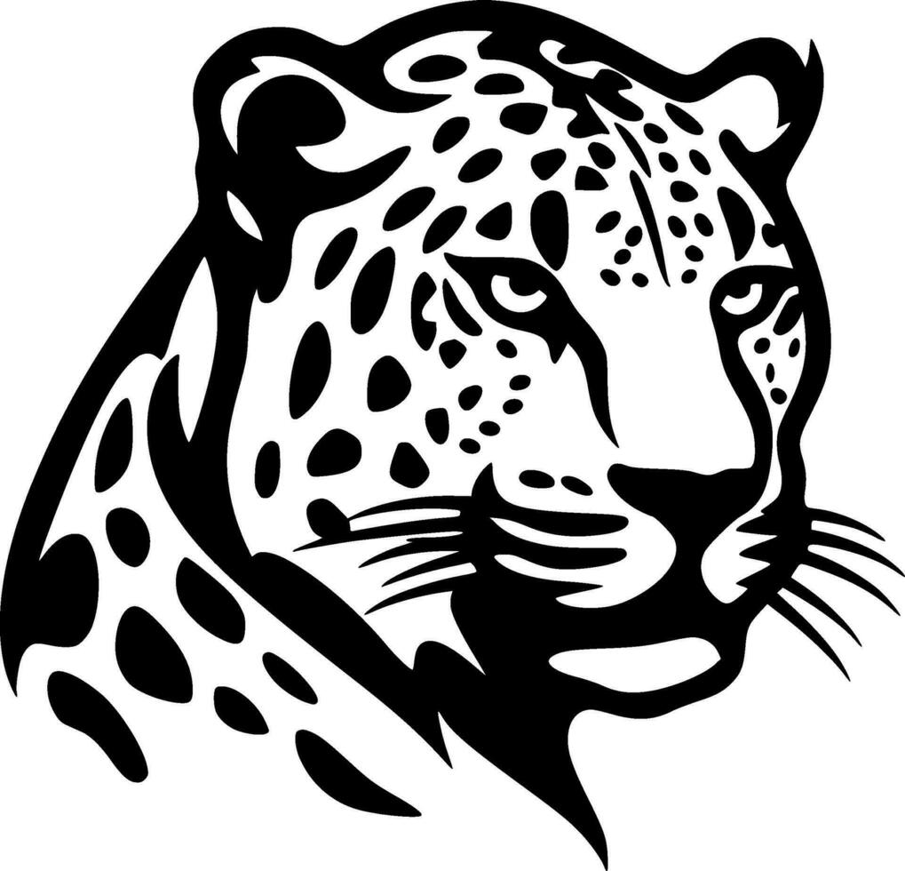 leopardo - alto calidad vector logo - vector ilustración ideal para camiseta gráfico