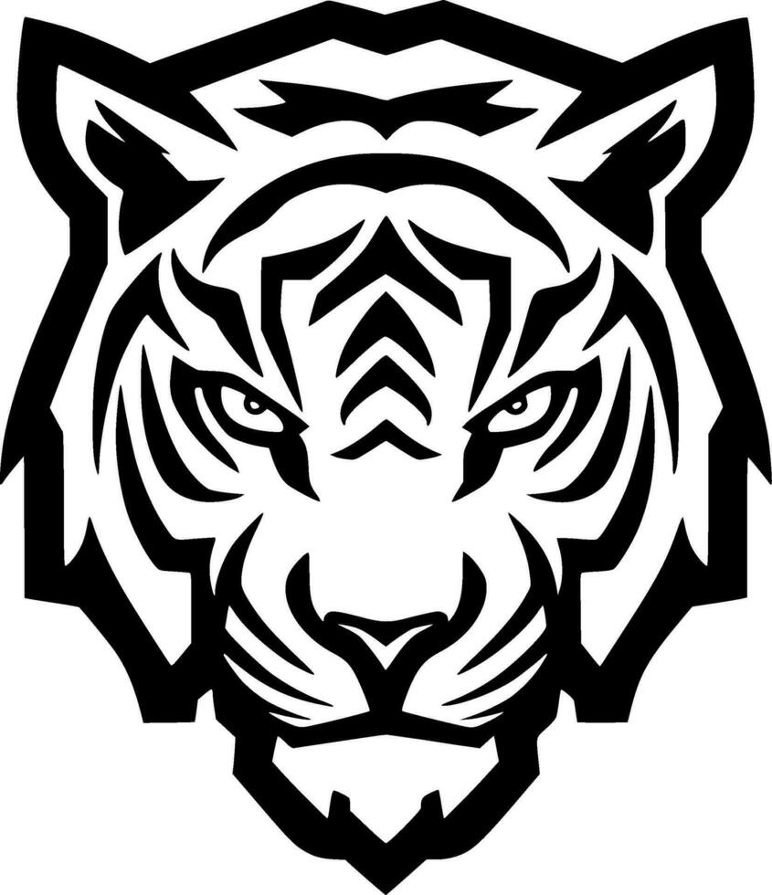 Tiger - High Quality Vector Logo - Vector illustration ideal for T-shirt graphic