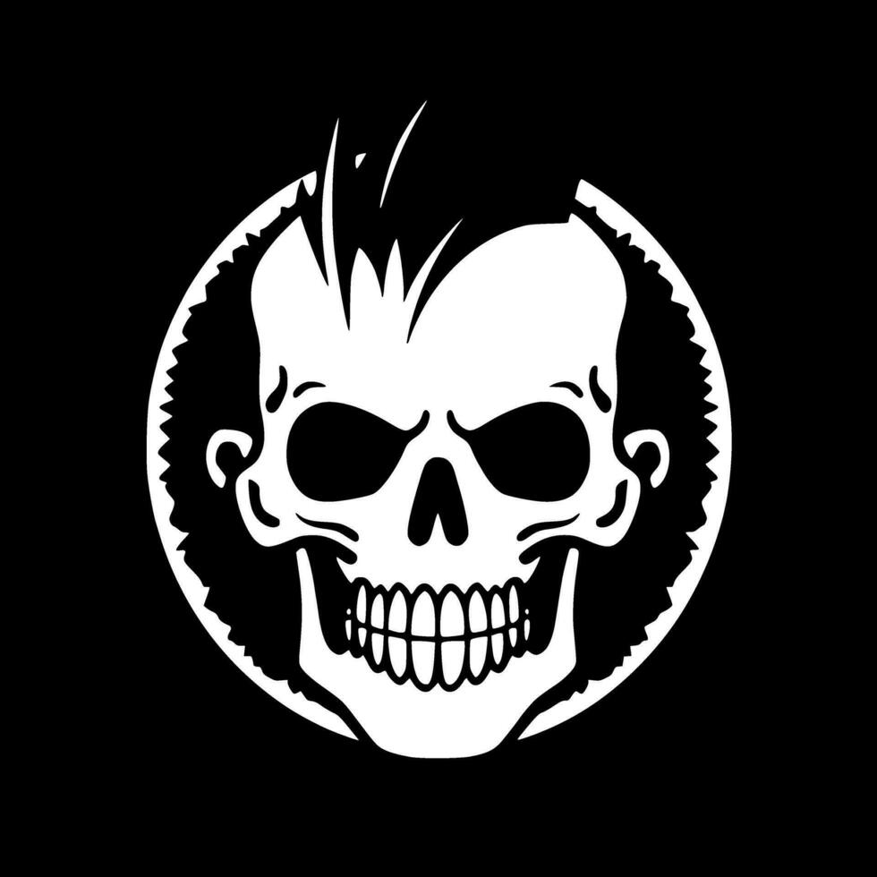 Skull - High Quality Vector Logo - Vector illustration ideal for T-shirt graphic