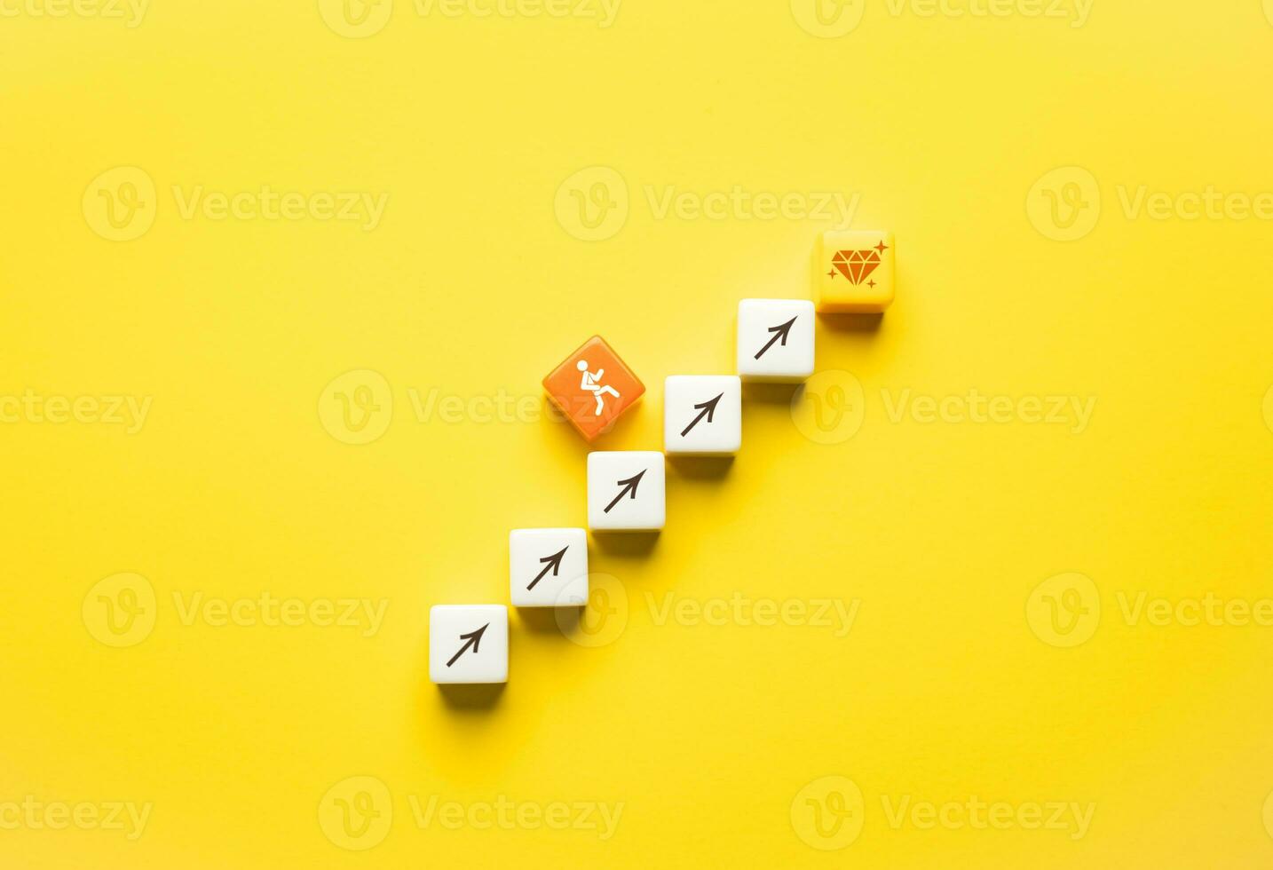 Run up to the goal. Climbs career ladder of success. Going on a new level. Progress and professional growth. Success, self improvement skills and abilities. Achieve life goals. photo