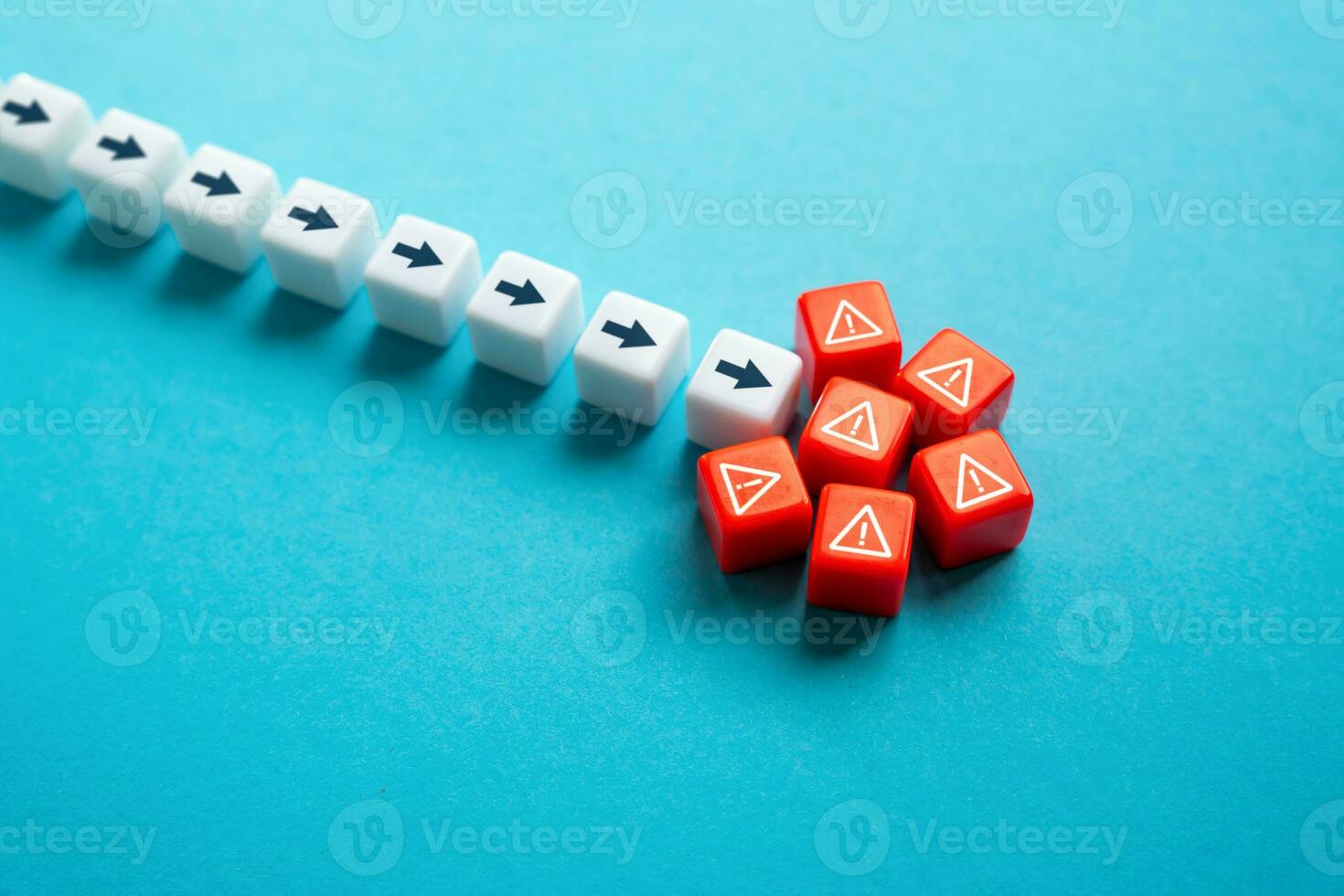 Face the accumulated contradictions. Blocking further action. Pause and reevaluate the situation. Slow down, deal with problems or find an alternative path. Putting a halt to certain decisions. photo