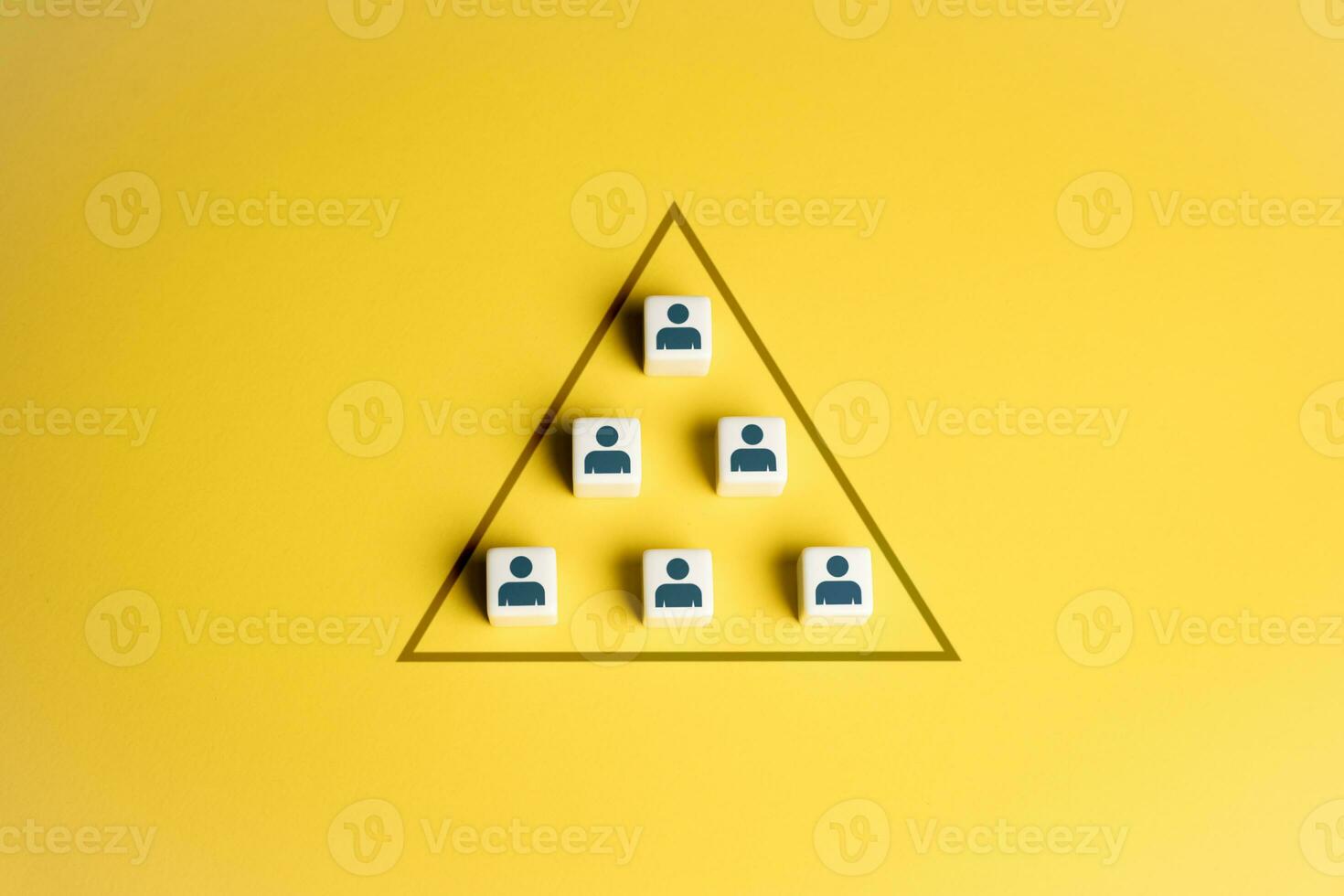 Group hierarchy. Movement as a team. Cooperation teamwork. Forming into an organized group. Consolidation, strengthening. photo
