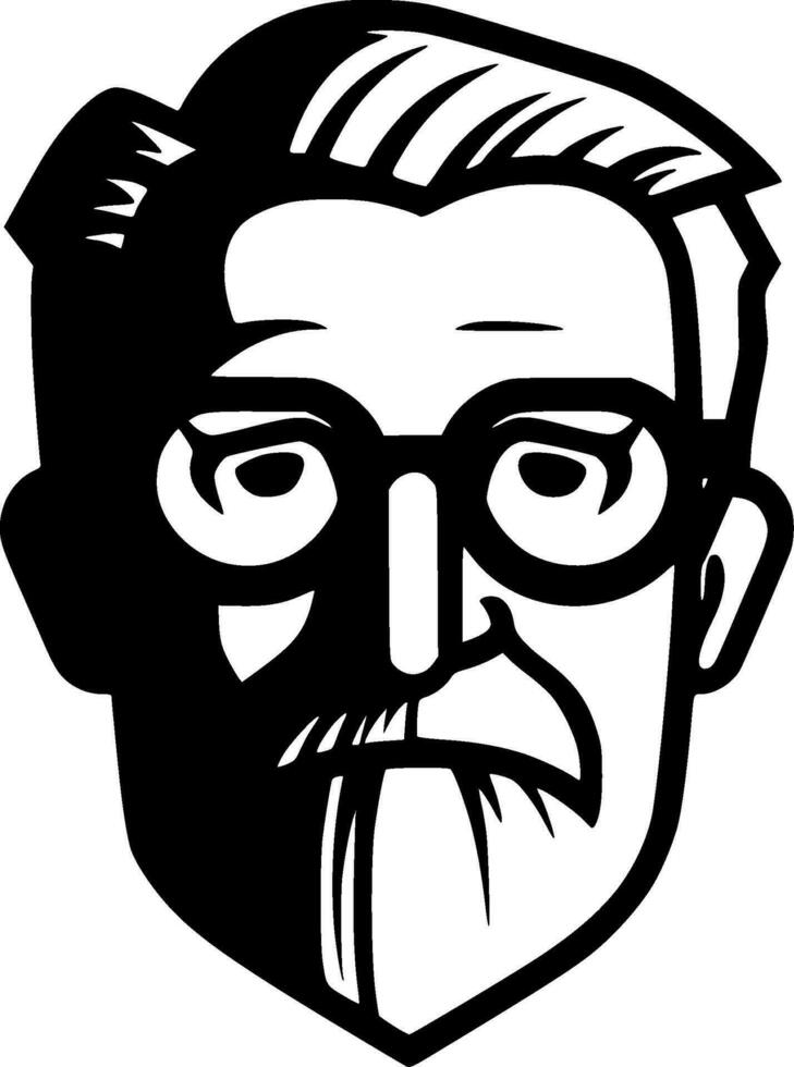 Papa - High Quality Vector Logo - Vector illustration ideal for T-shirt graphic