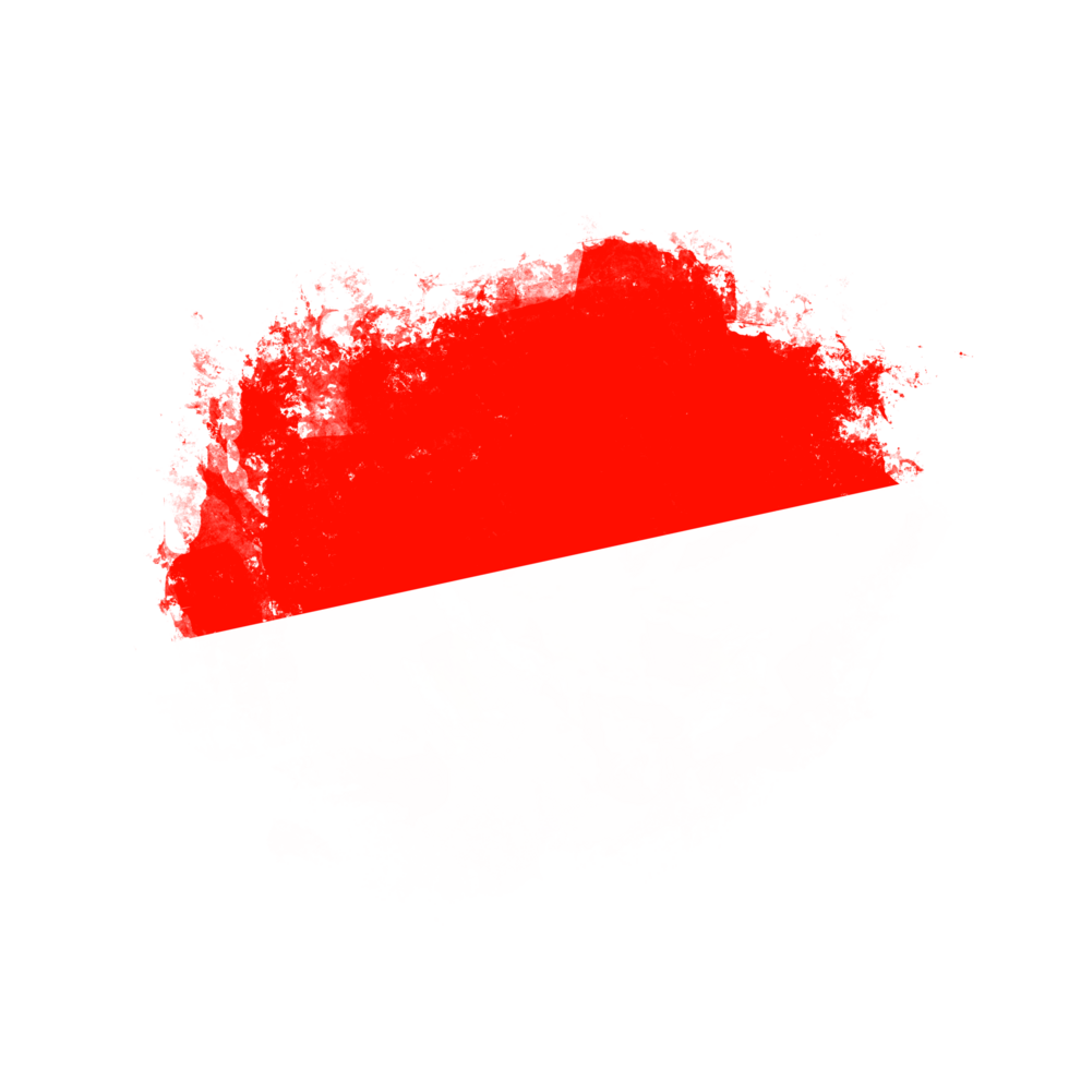 Indonésie drapeau ruban png