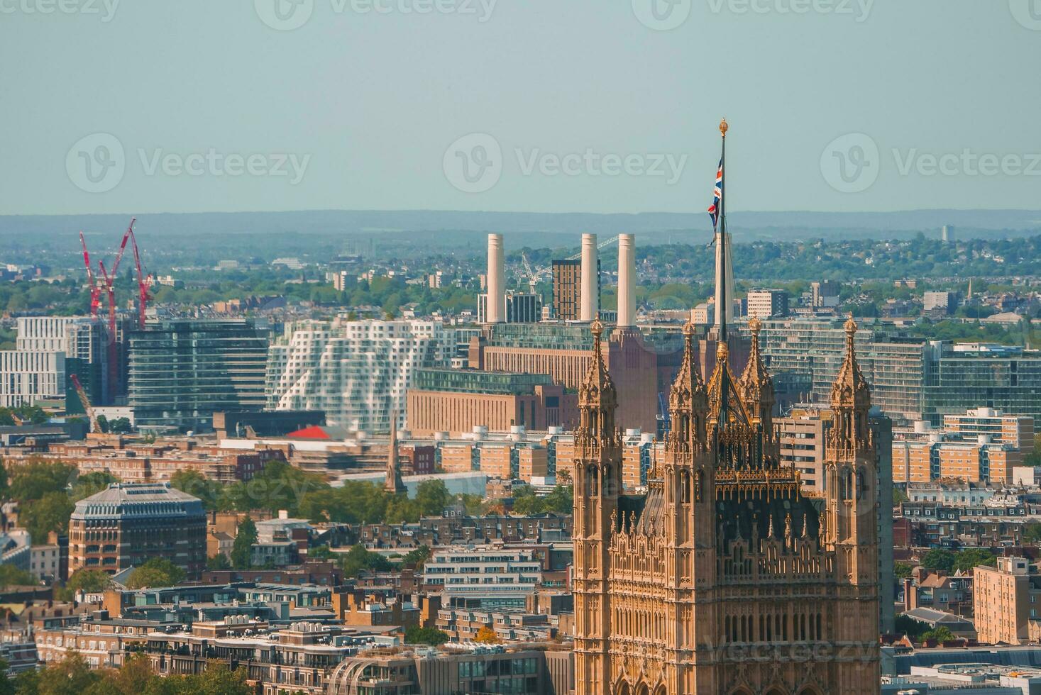 Big Ben and Westminster bridge in London photo