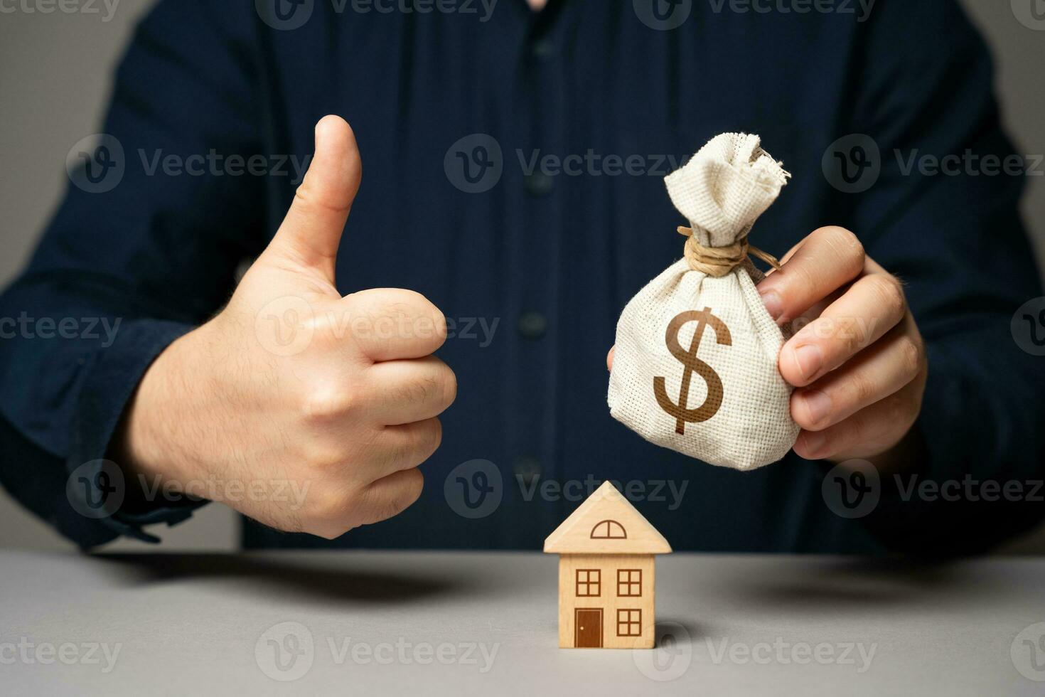 Approval of a real estate deal. Buy or sell a house. Issuing a