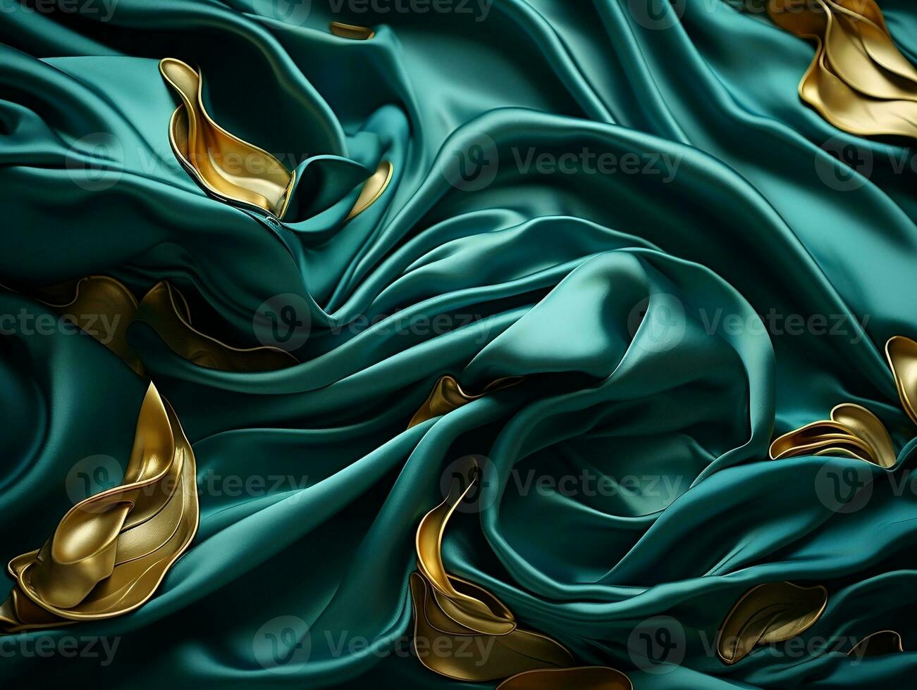Ultra-detailed luxurious fabric texture generative ai photo
