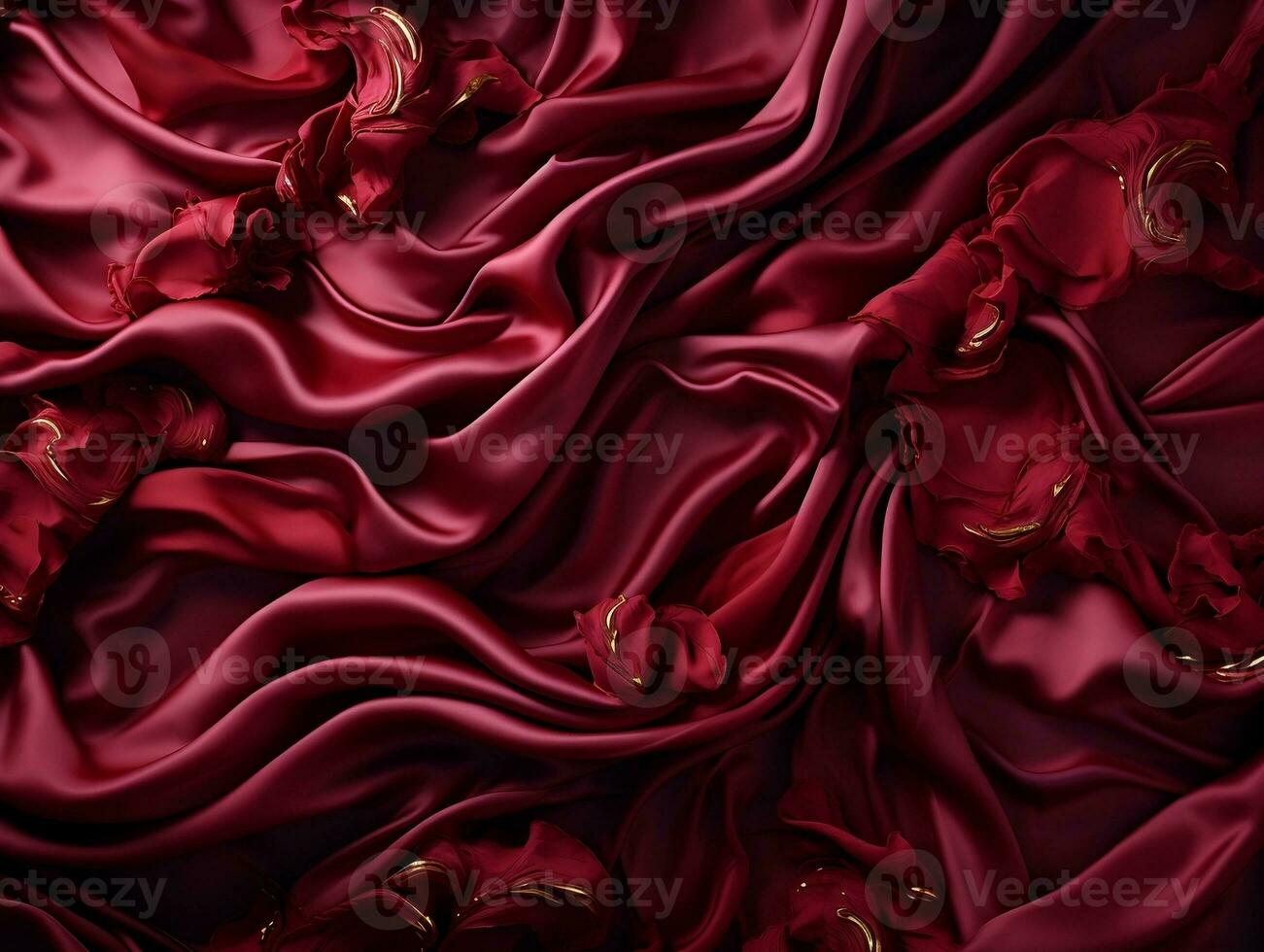Ultra-detailed luxurious fabric texture generative ai photo