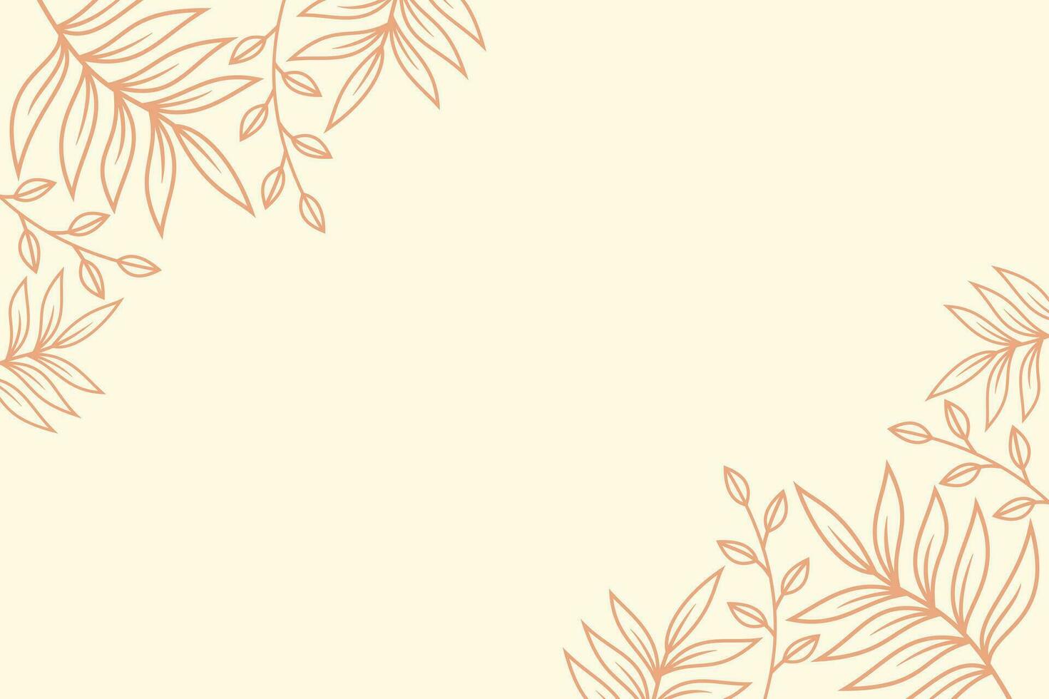 Illustration Vector Graphic of Aesthetic Background Template with Luxury Nature Theme. Simple and Minimalist Background Template.