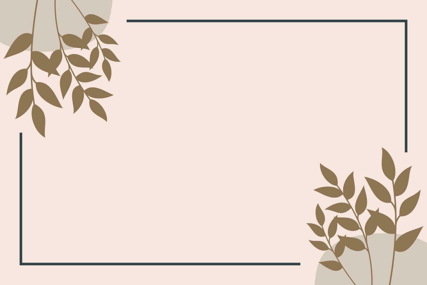 Illustration Vector Graphic of Aesthetic Background Template with