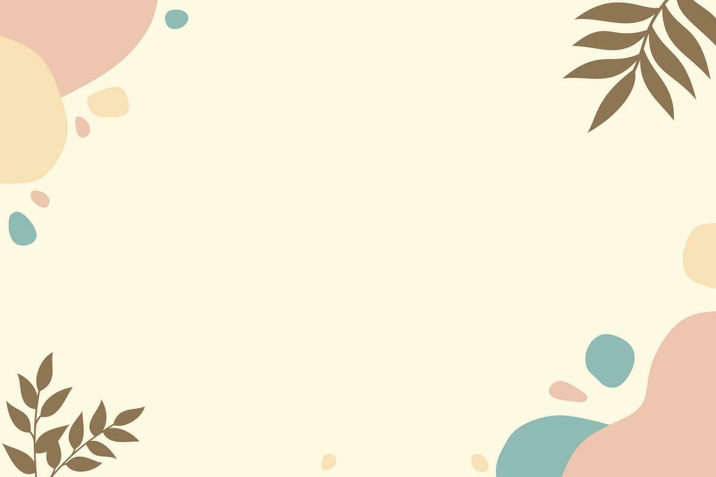 Illustration Vector Graphic of Aesthetic Background Template with