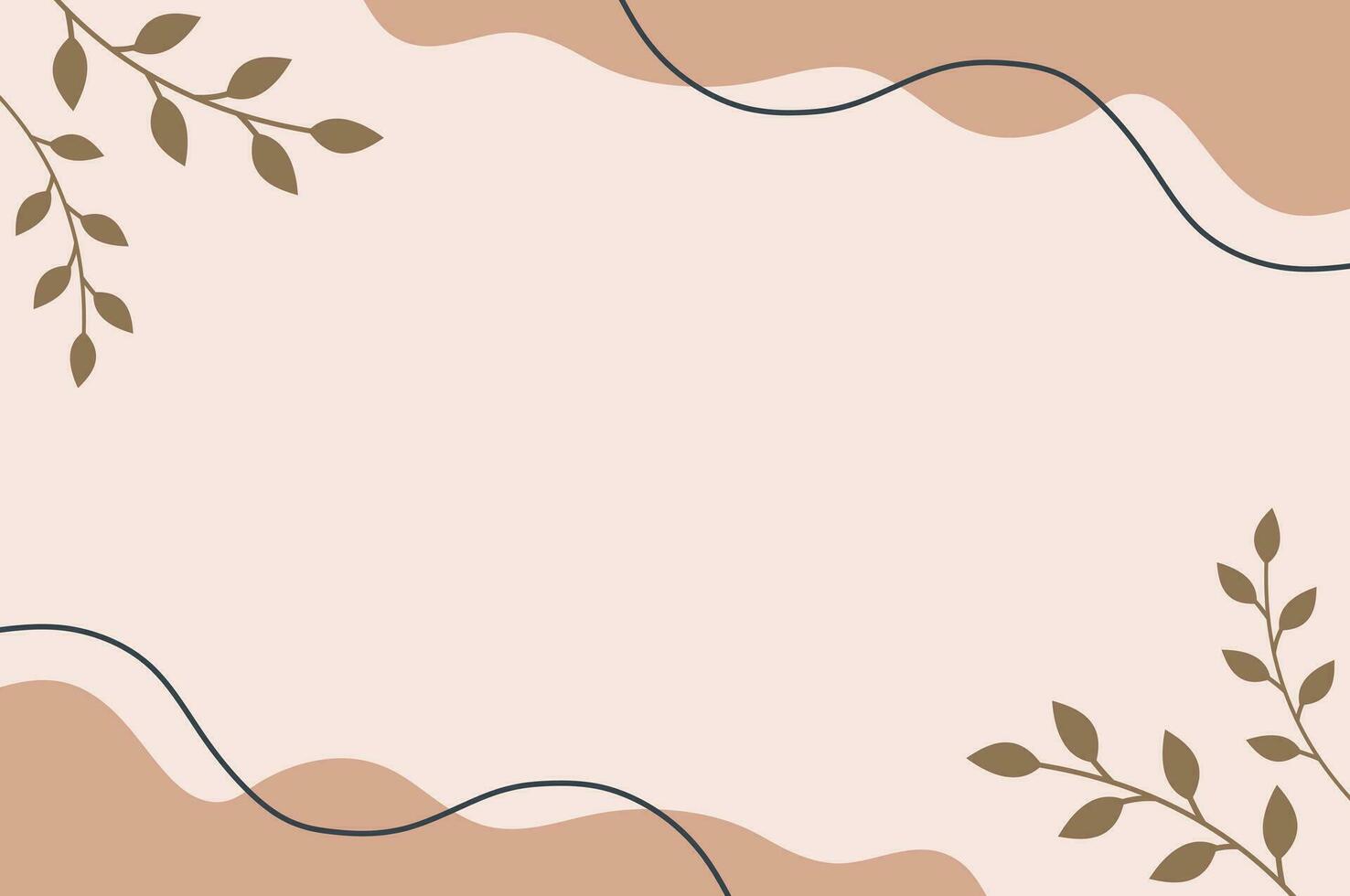Illustration Vector Graphic of Aesthetic Background Template with