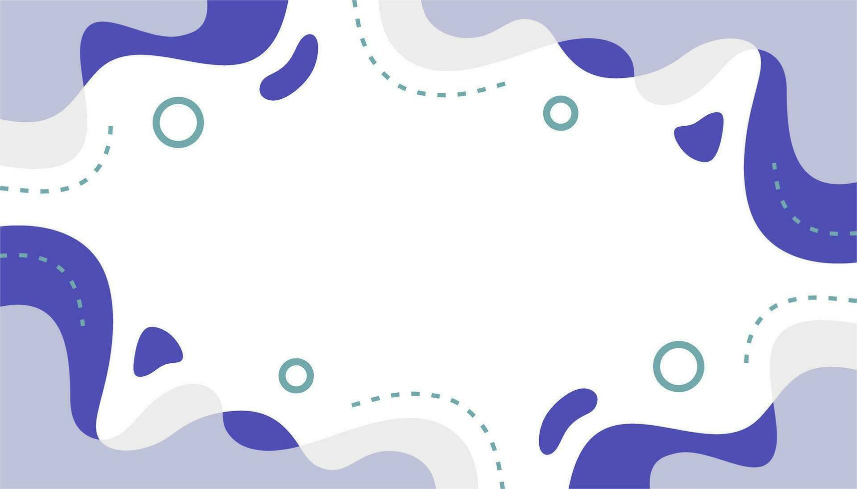llustration Vector Graphic of Minimalist Fluid Geometric Background Template. Simple and Modern Concept. Colorful Blue Theme with Minimalist Line.