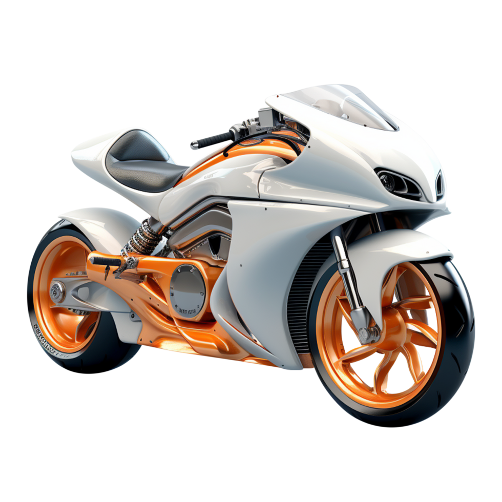 sporter motorcykel png sporter cykel sporter motorcykel transparent bakgrund ai genererad