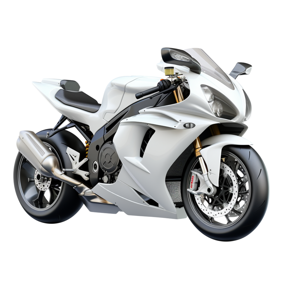 sporter motorcykel png sporter cykel sporter motorcykel transparent bakgrund ai genererad