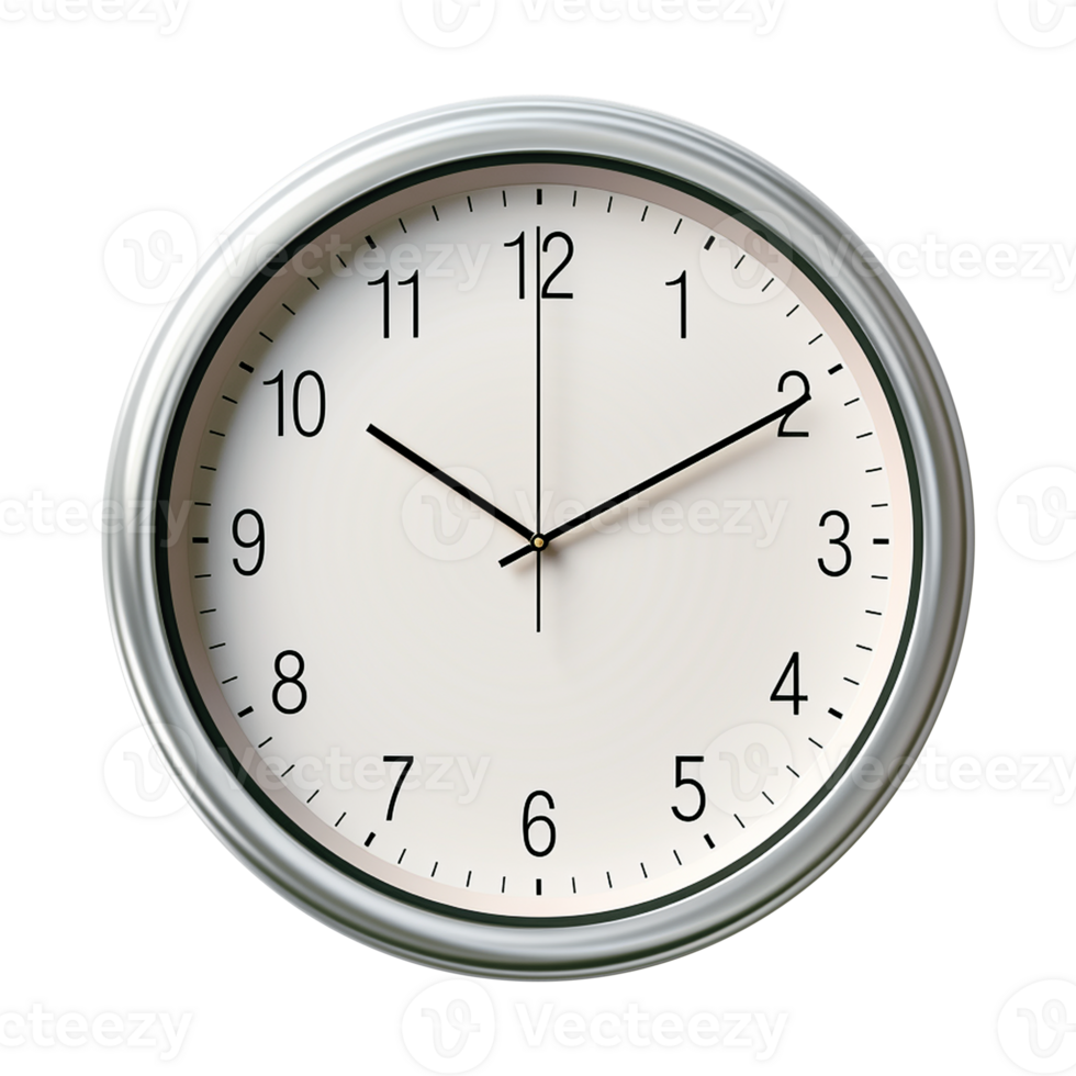 Wall clock png analog clock png wall clock transparent background ai generated