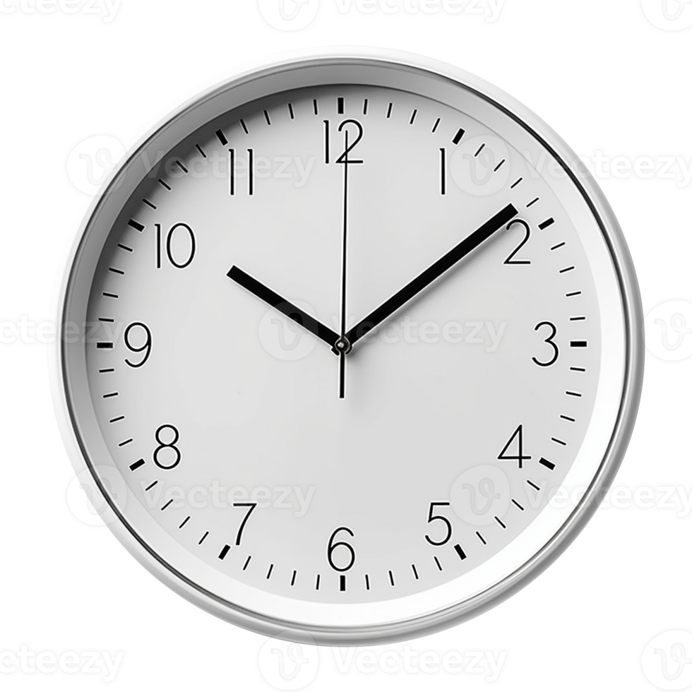 Wall clock png analog clock png wall clock transparent background ai generated