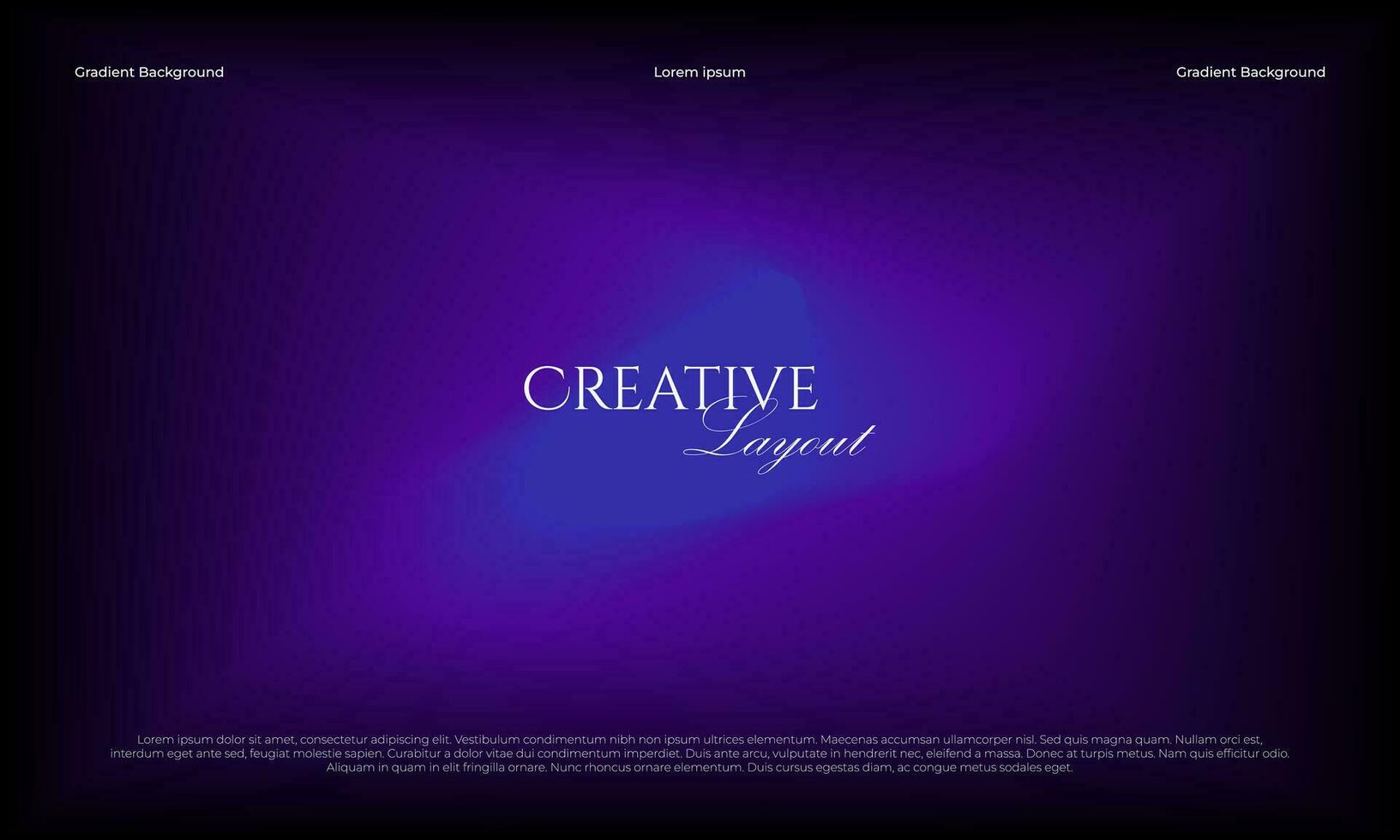 Creative Gradient Hompage Background vector